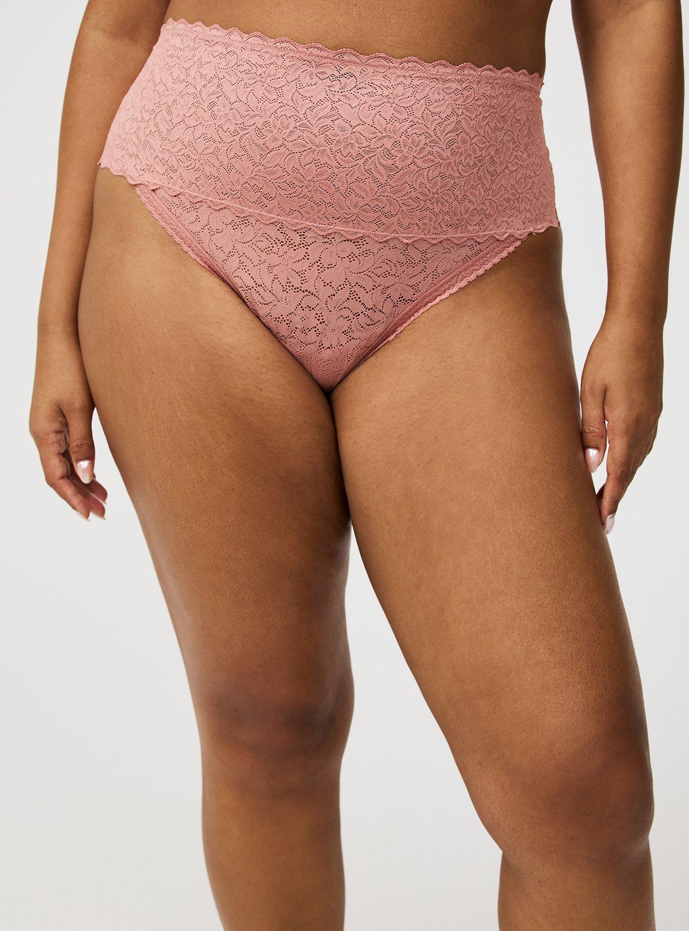 4-Way Stretch Mid-Rise Thong Panty