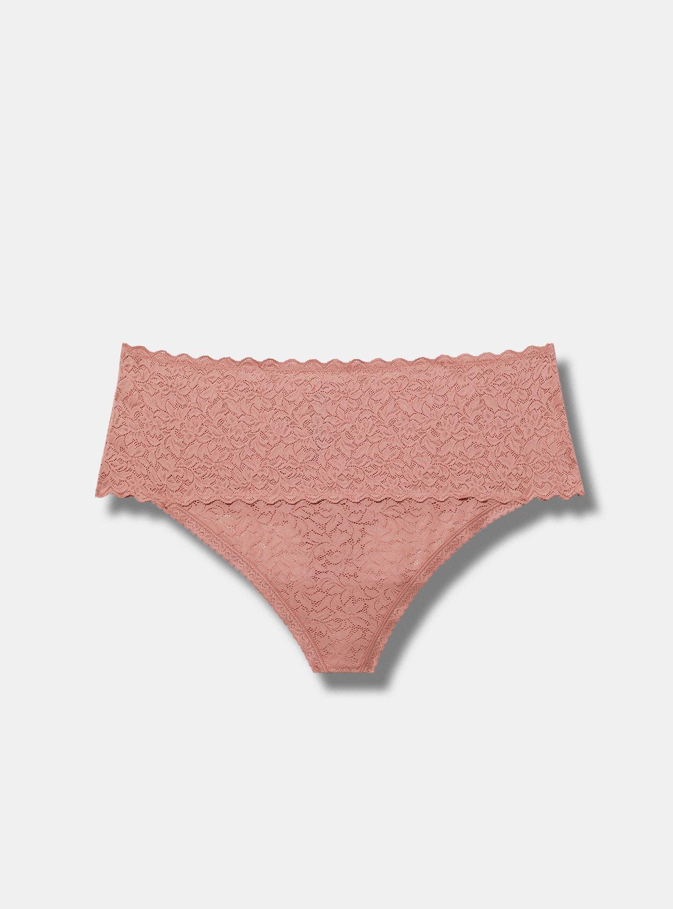 4-Way Stretch Mid-Rise Thong Panty