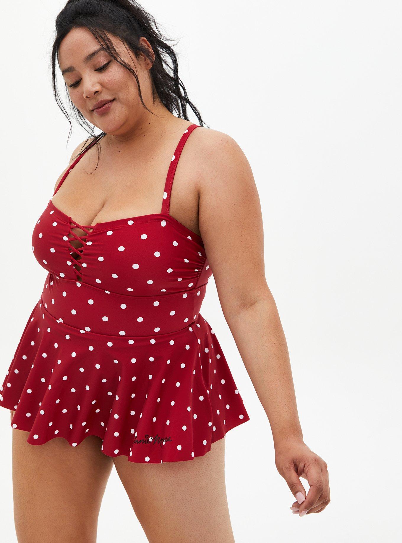 Torrid minnie store mouse bathing suit