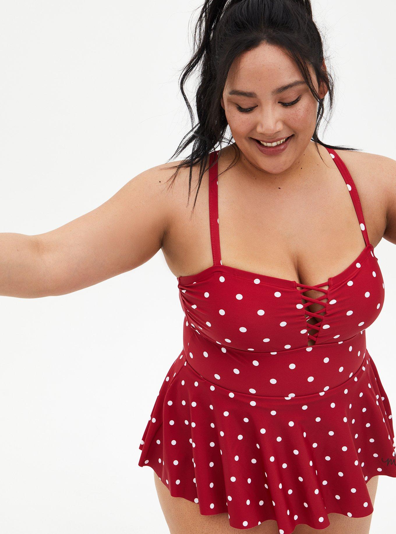 Plus size minnie mouse bathing clearance suit