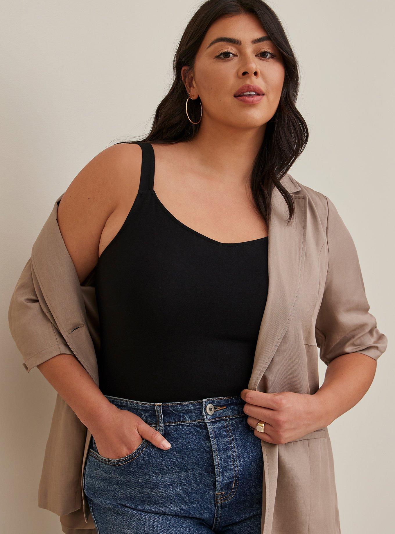 Plus Size - Foxy Wide Strap Tank - Torrid