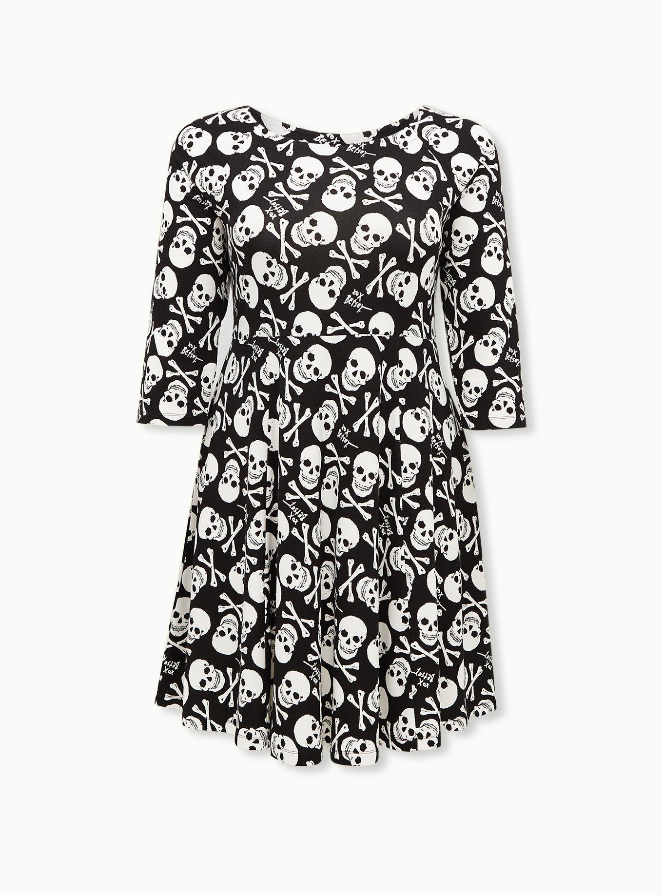 Torrid skull outlet dress