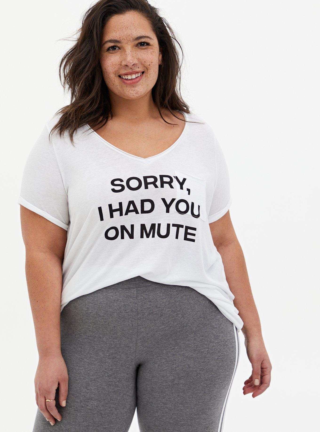 Plus Size Pocket Tee - Triblend Jersey On Mute White, , hi-res