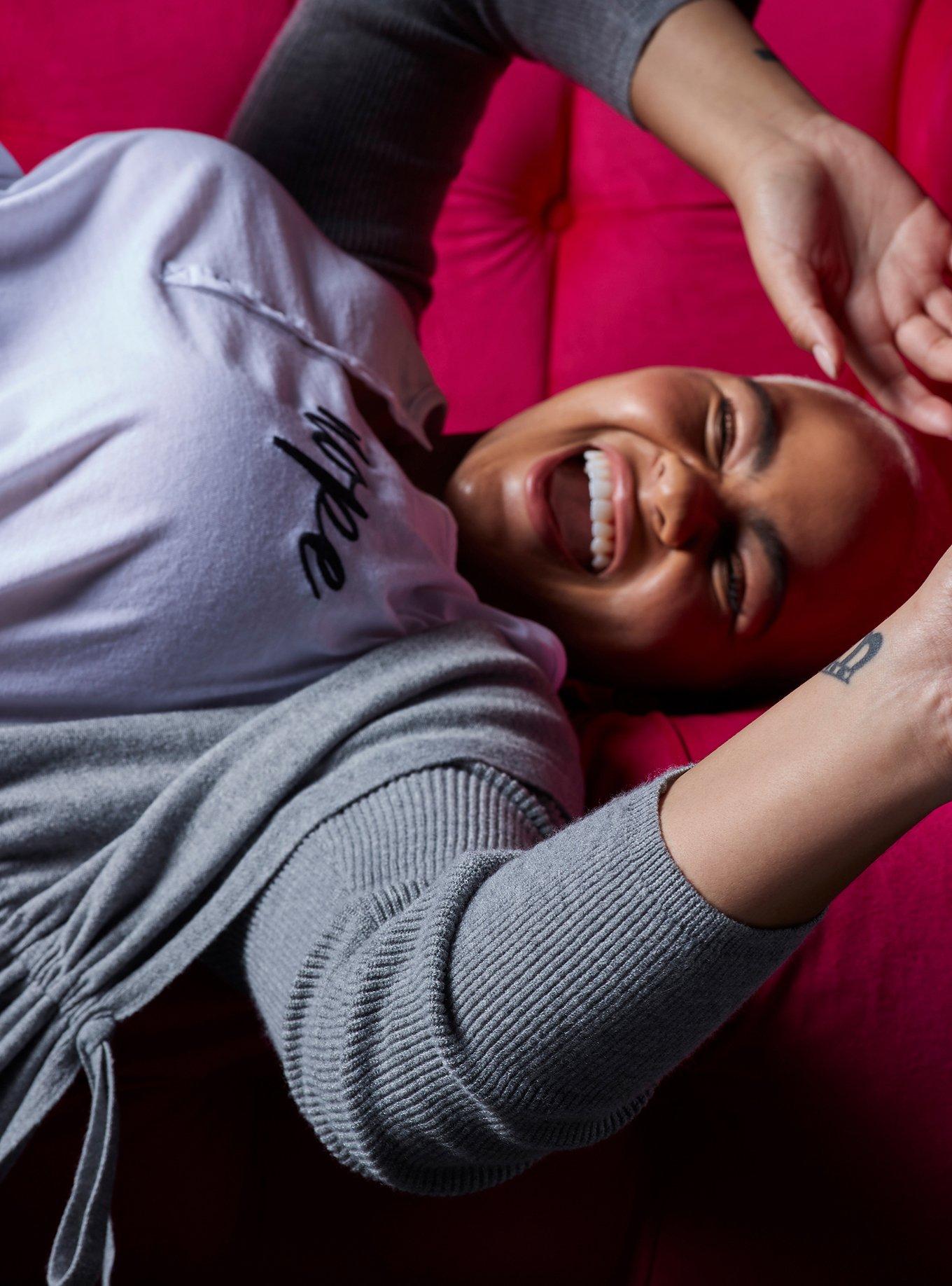 Plus Size Henley Tee - Triblend Nope White, BRIGHT WHITE, hi-res