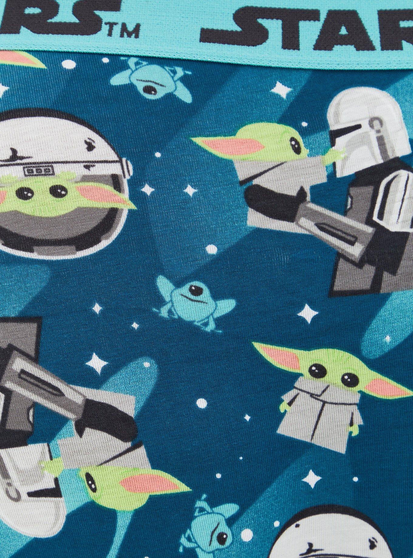Plus Size Star Wars The Mandalorian The Child Cotton Hipster Panty , MULTI, alternate