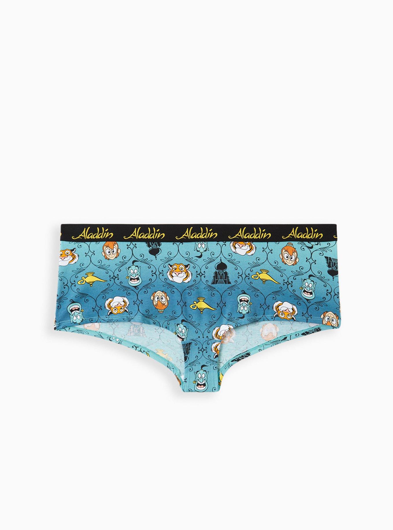 Torrid Boyshorts Panties Underwear Disney Aladdin Abu Genie Plus Size 3 22  / 24