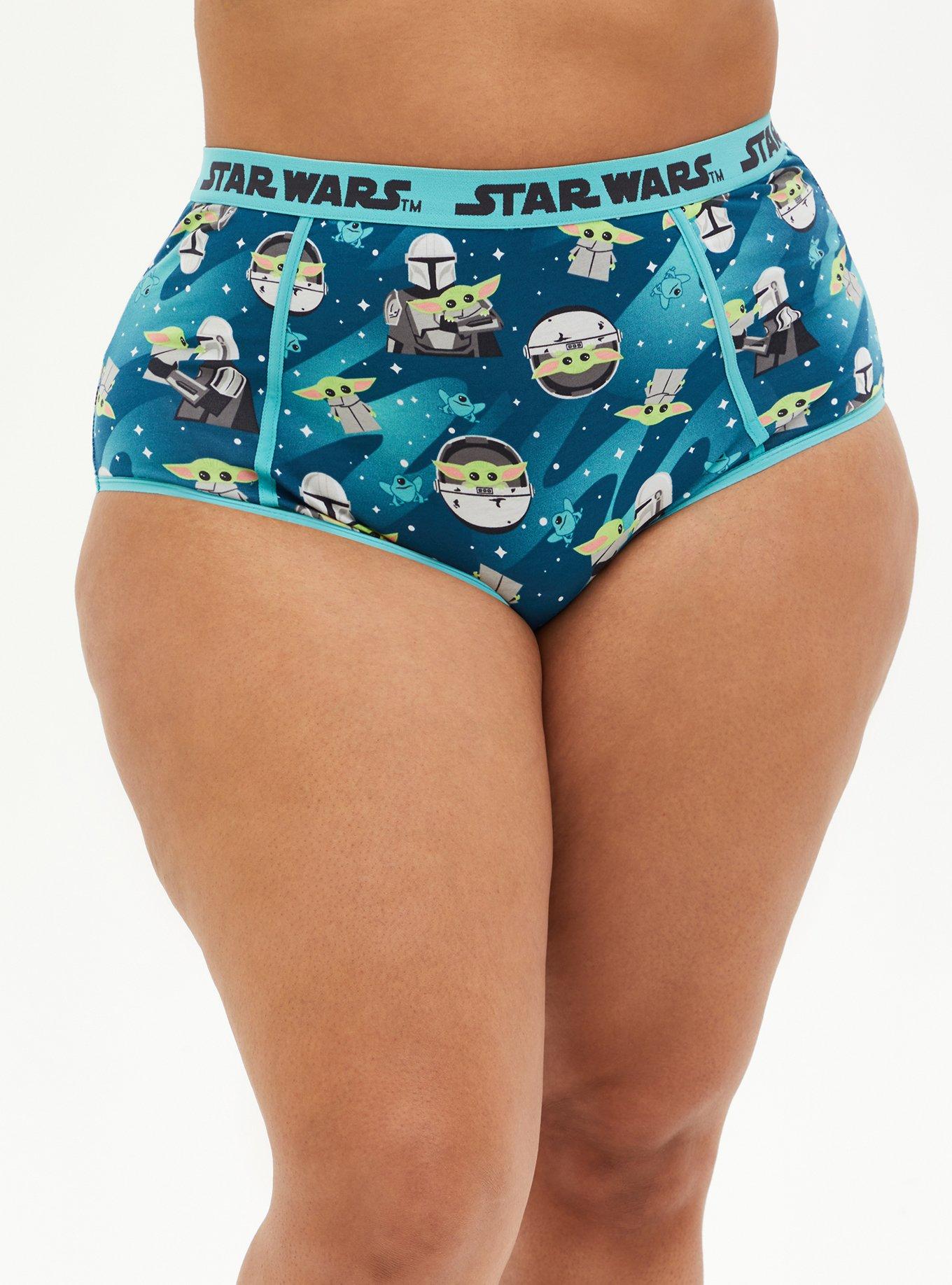 TORRID Star Wars Grogu Mid Rise Cotton Panty