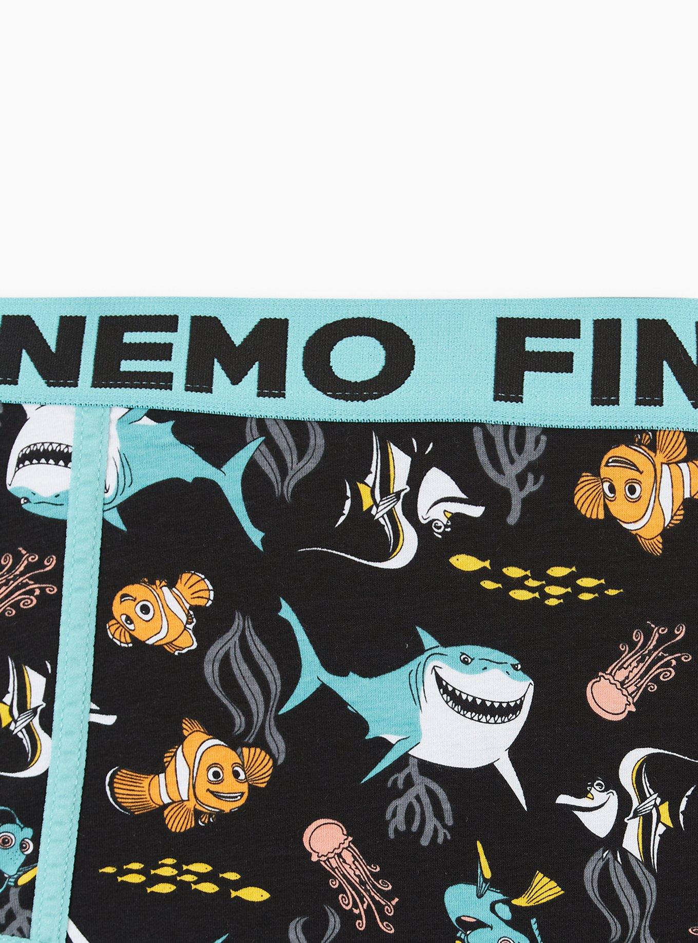 Plus Size Disney Finding Nemo Cotton Brief Panty, MULTI, alternate