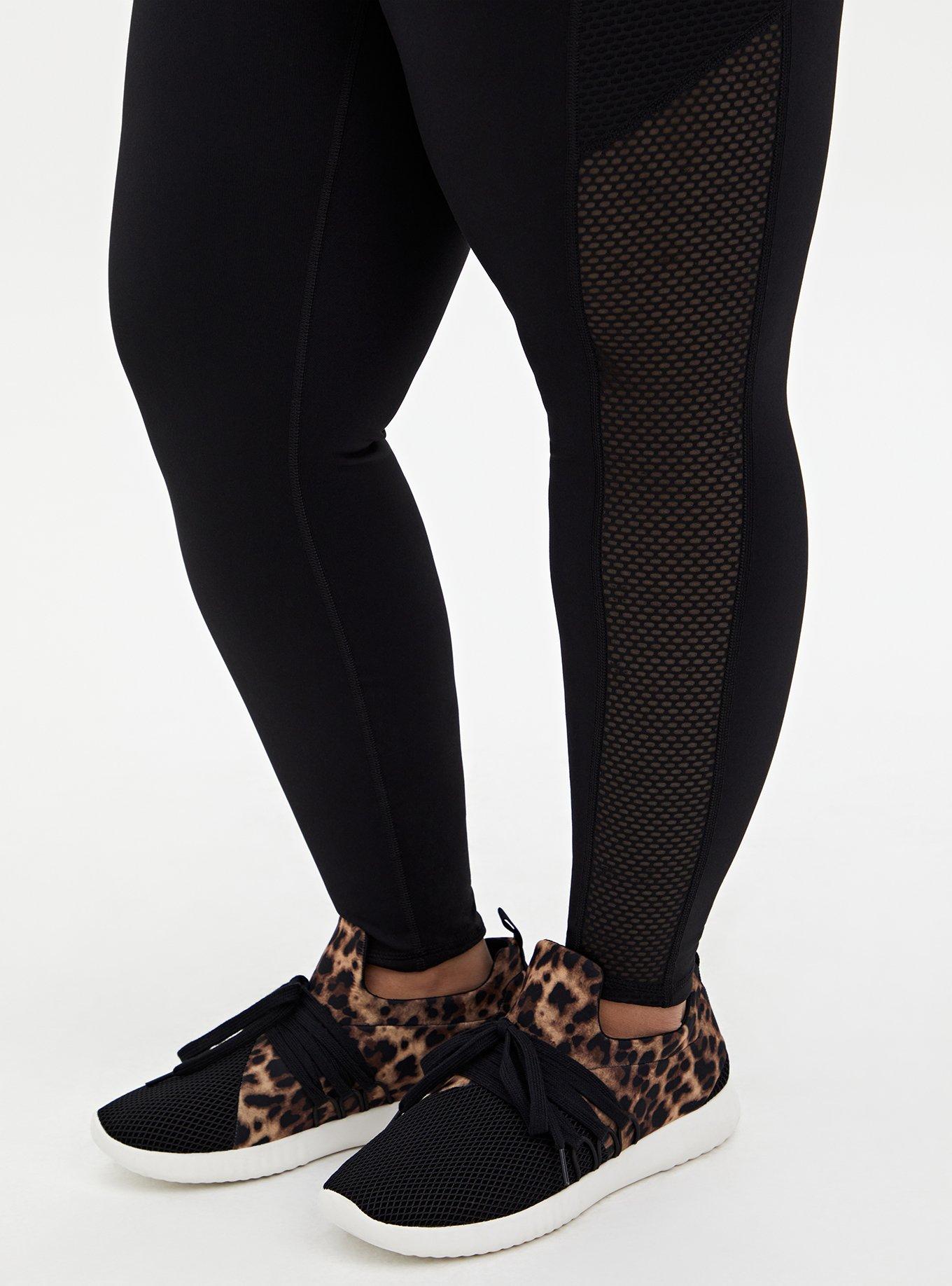 Plus Size - Performance Core Mesh Side Inset Active Legging - Torrid