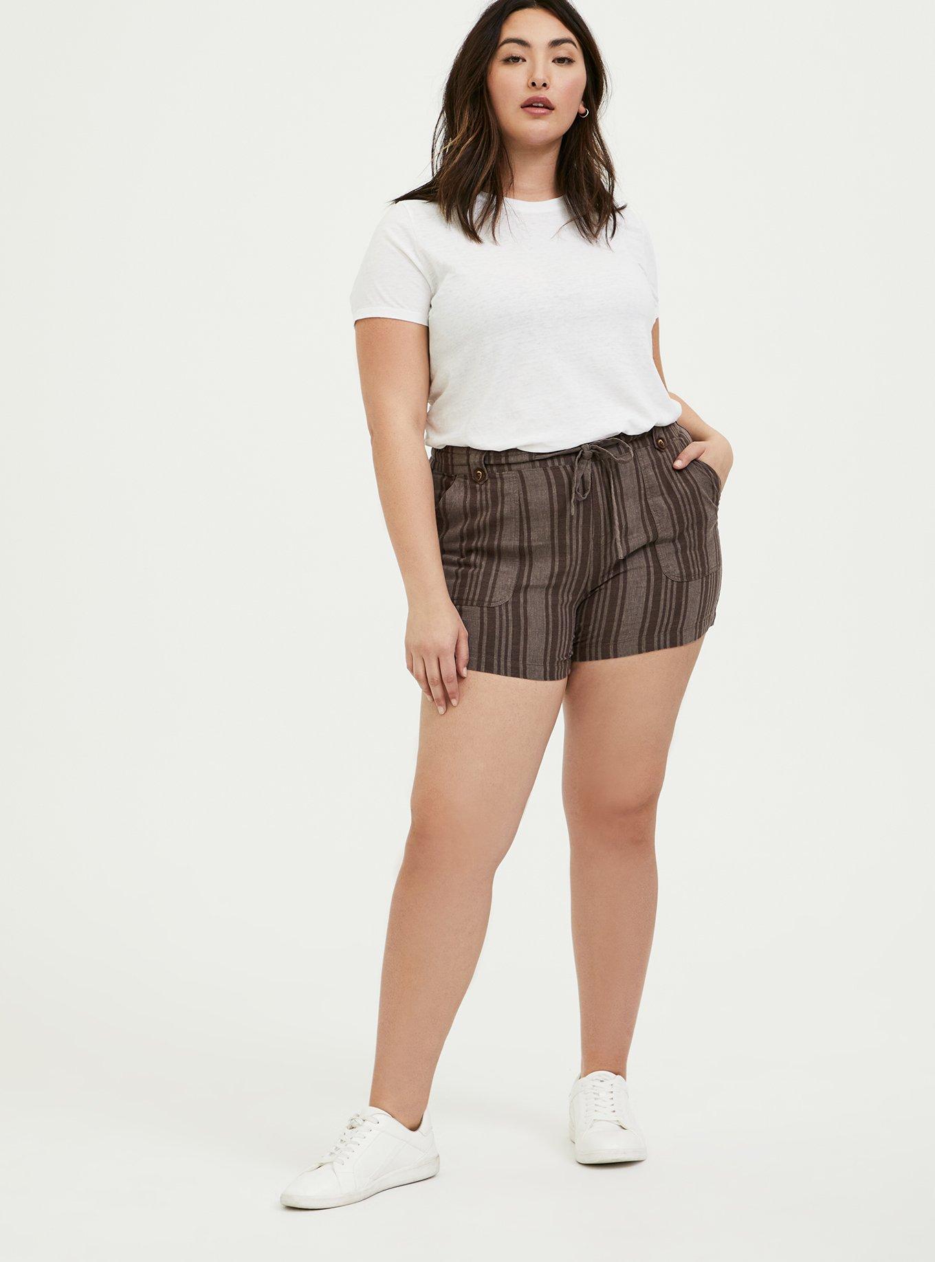 Plus Size Vintage Triblend Crew Neck Short Sleeve Tee, WHITE BURNOUT, alternate