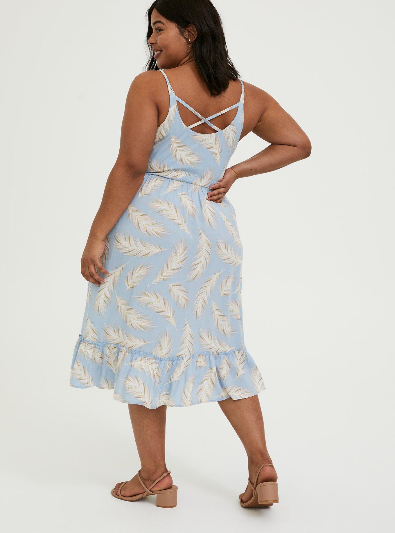 torrid feather dress