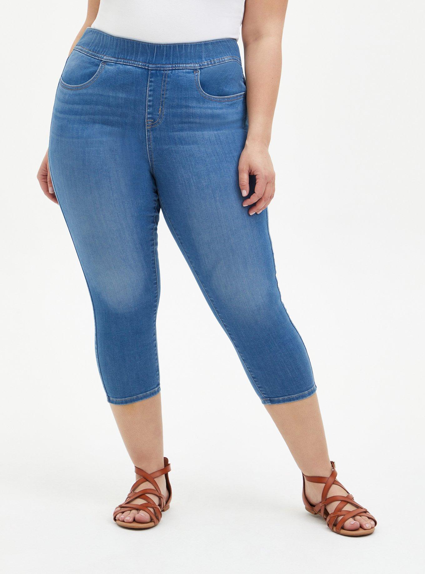 Melody High Rise Sexy Push Up Jeggings Dark Blue Zipper Fly Super