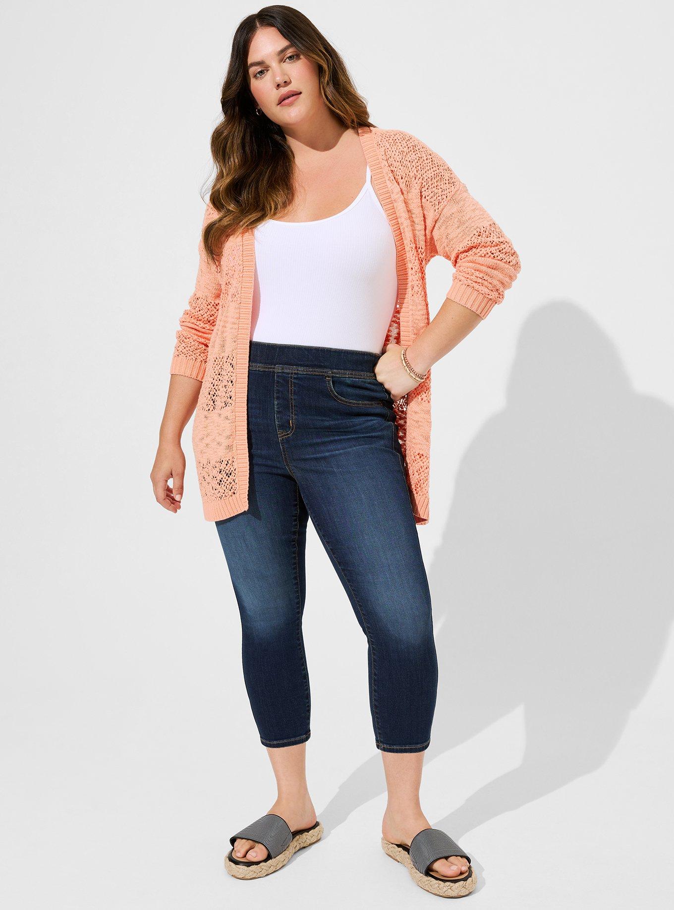 Plus Size - Crop Lean Jean Skinny Super Soft High-Rise Jean - Torrid