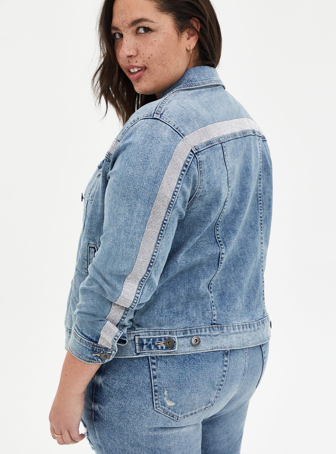 Torrid best sale jean jacket