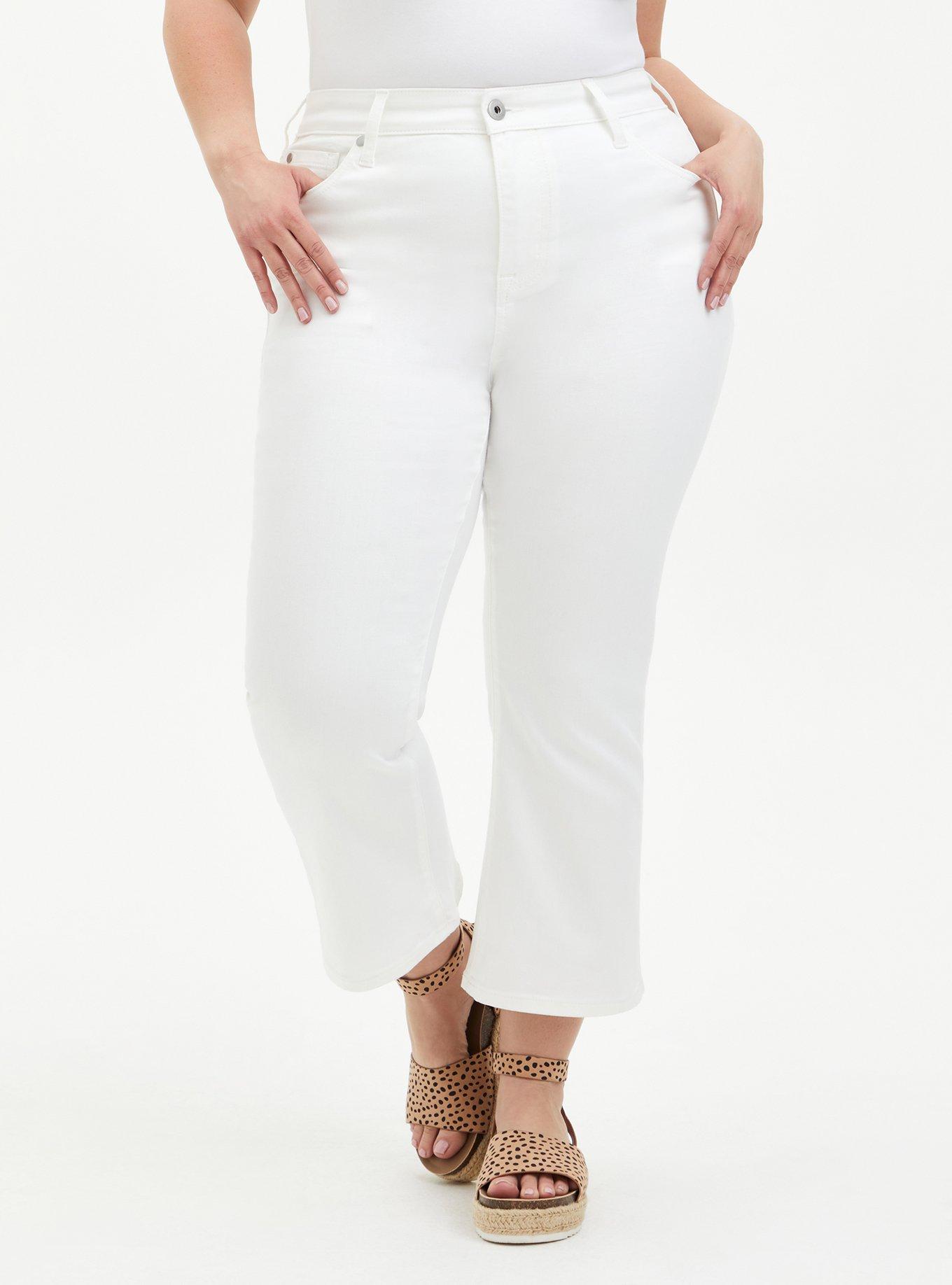 Torrid clearance white jeans