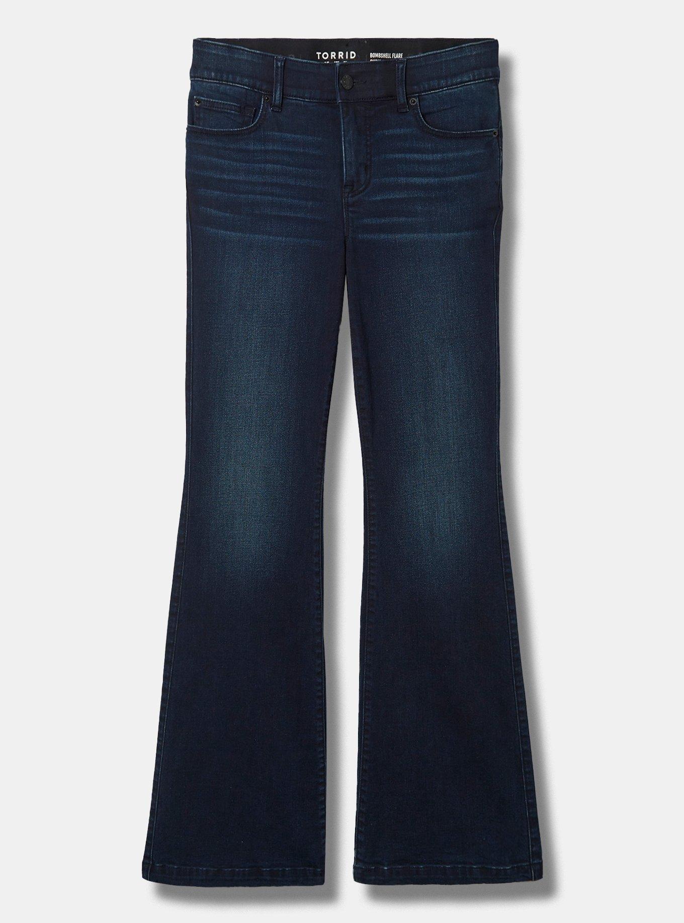 Dark Wash Extreme Flare Jeans