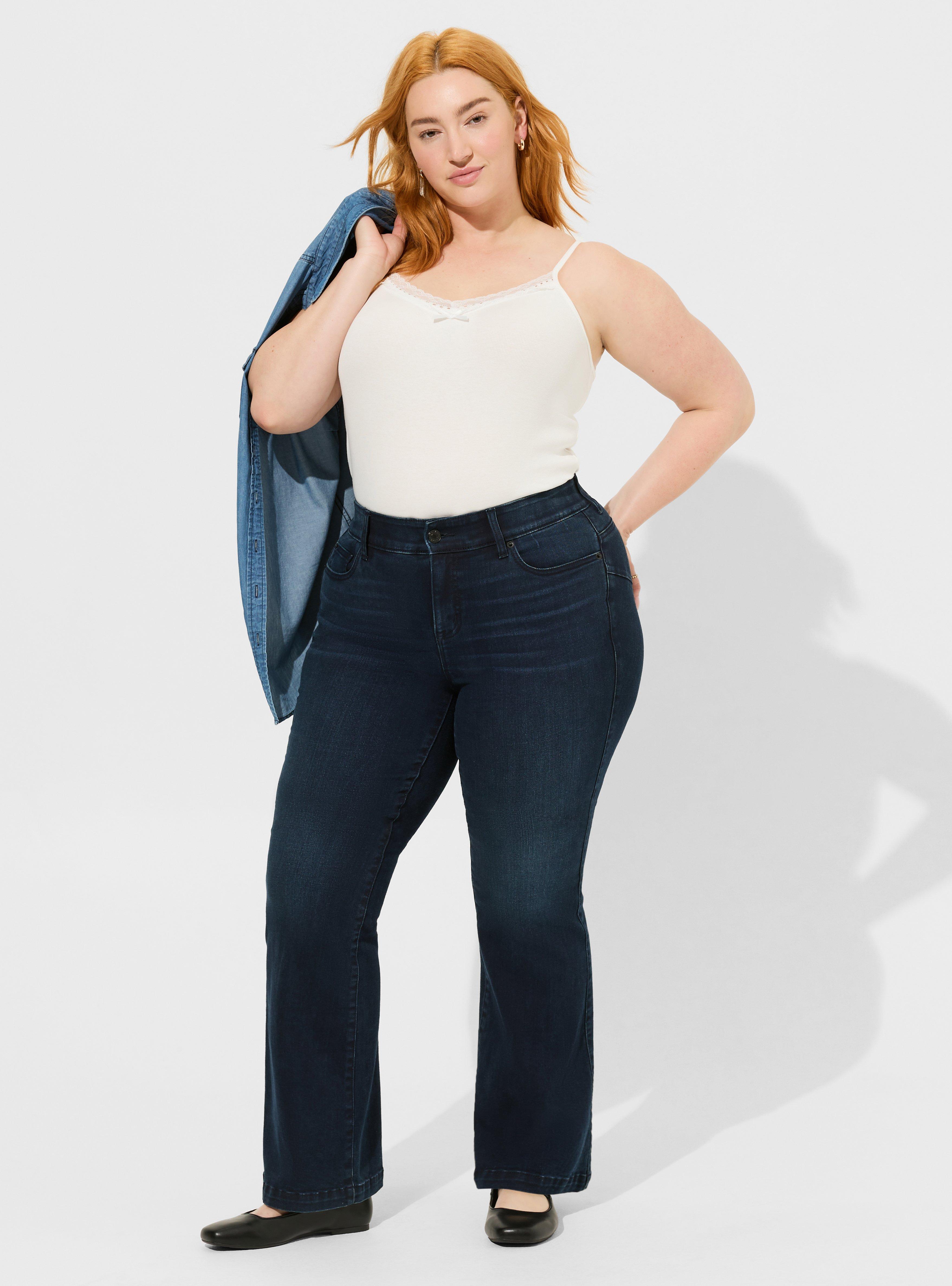 Plus Size - Bombshell Flare Super Soft High-Rise Jean - Torrid