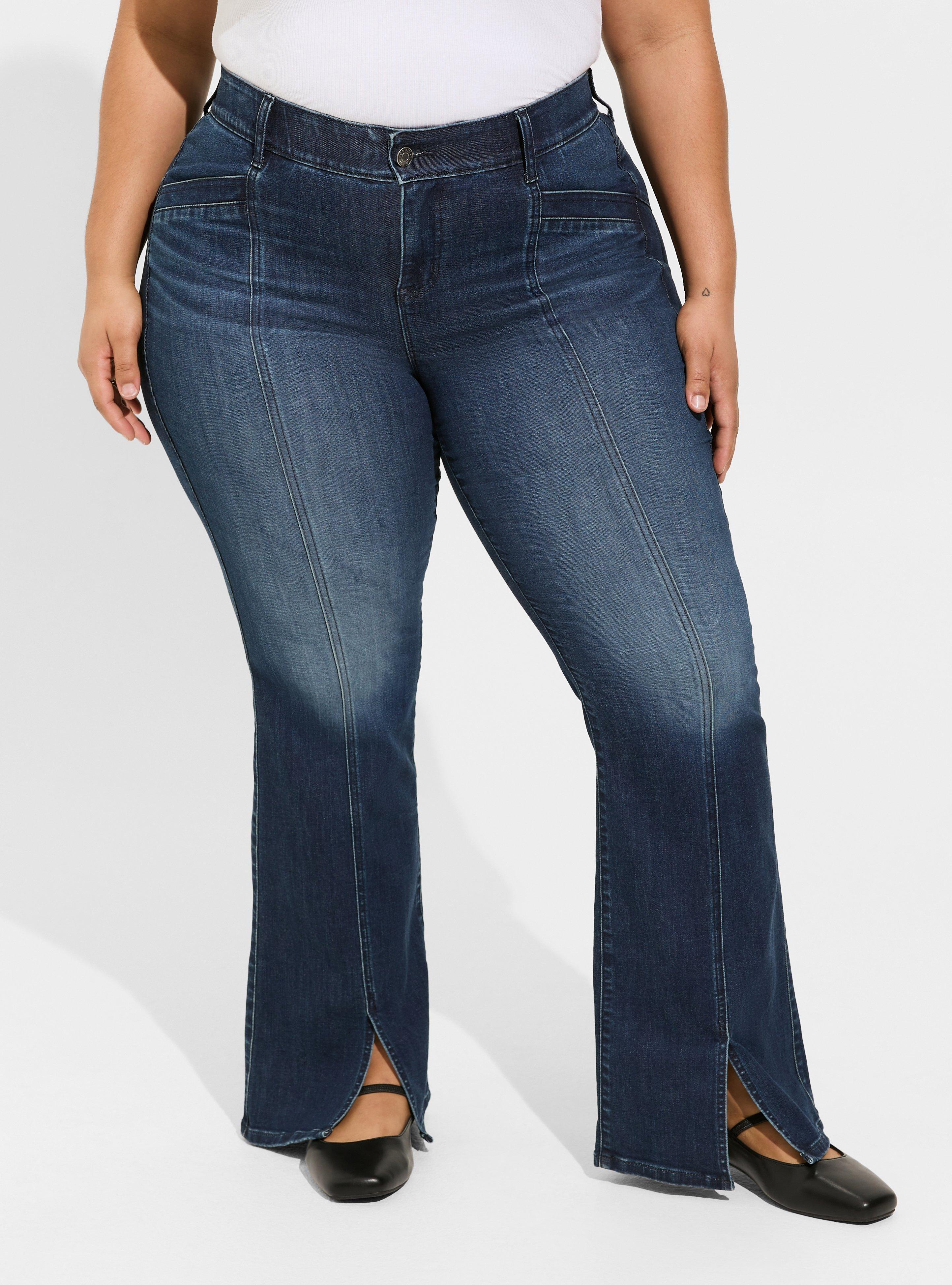 Plus Size - Bombshell Flare Super Soft High-Rise Jean - Torrid