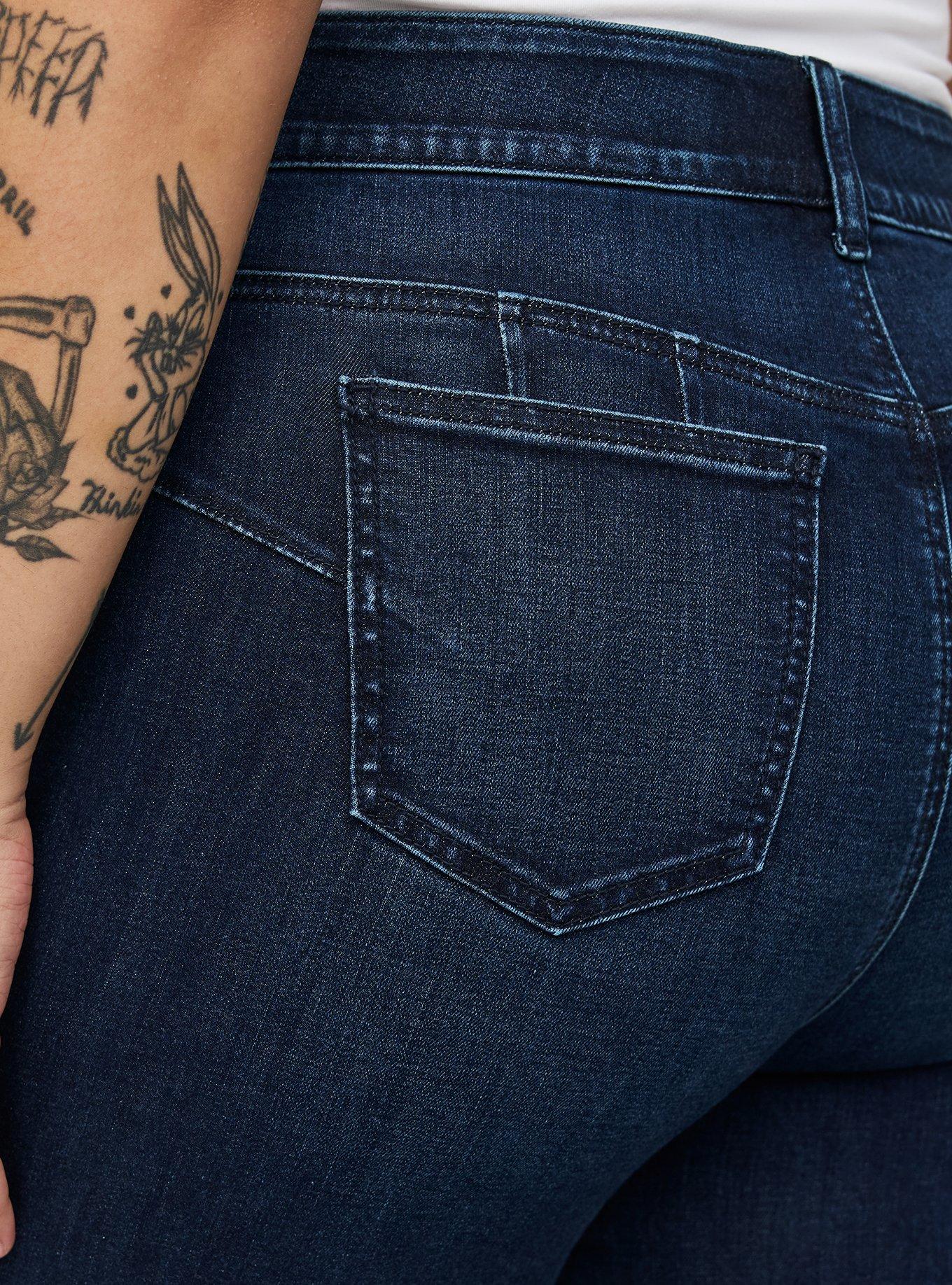 Bombshell Flare High-Rise Jean, NEW MOON, alternate