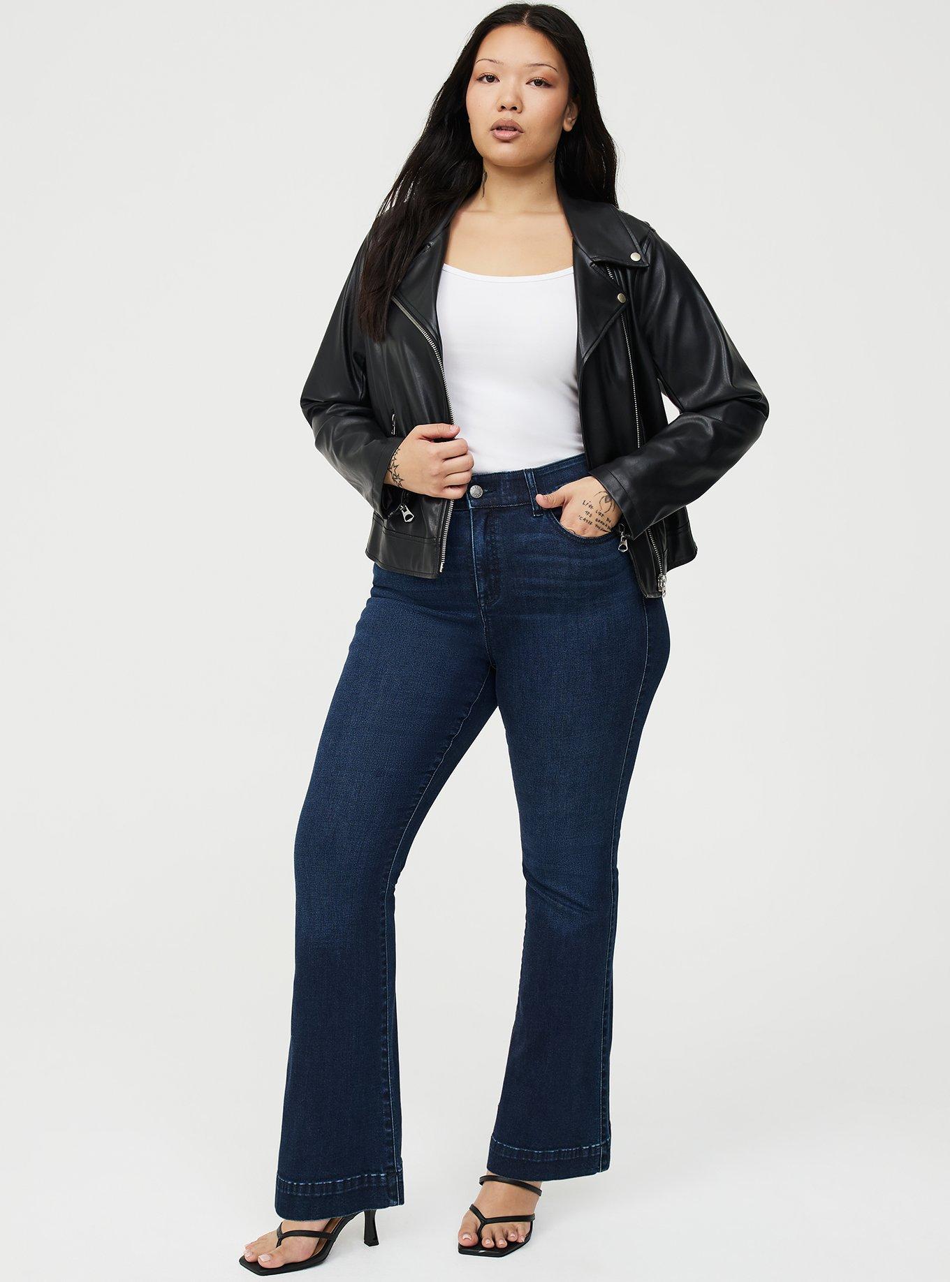 Bombshell Flare High-Rise Jean, NEW MOON, alternate