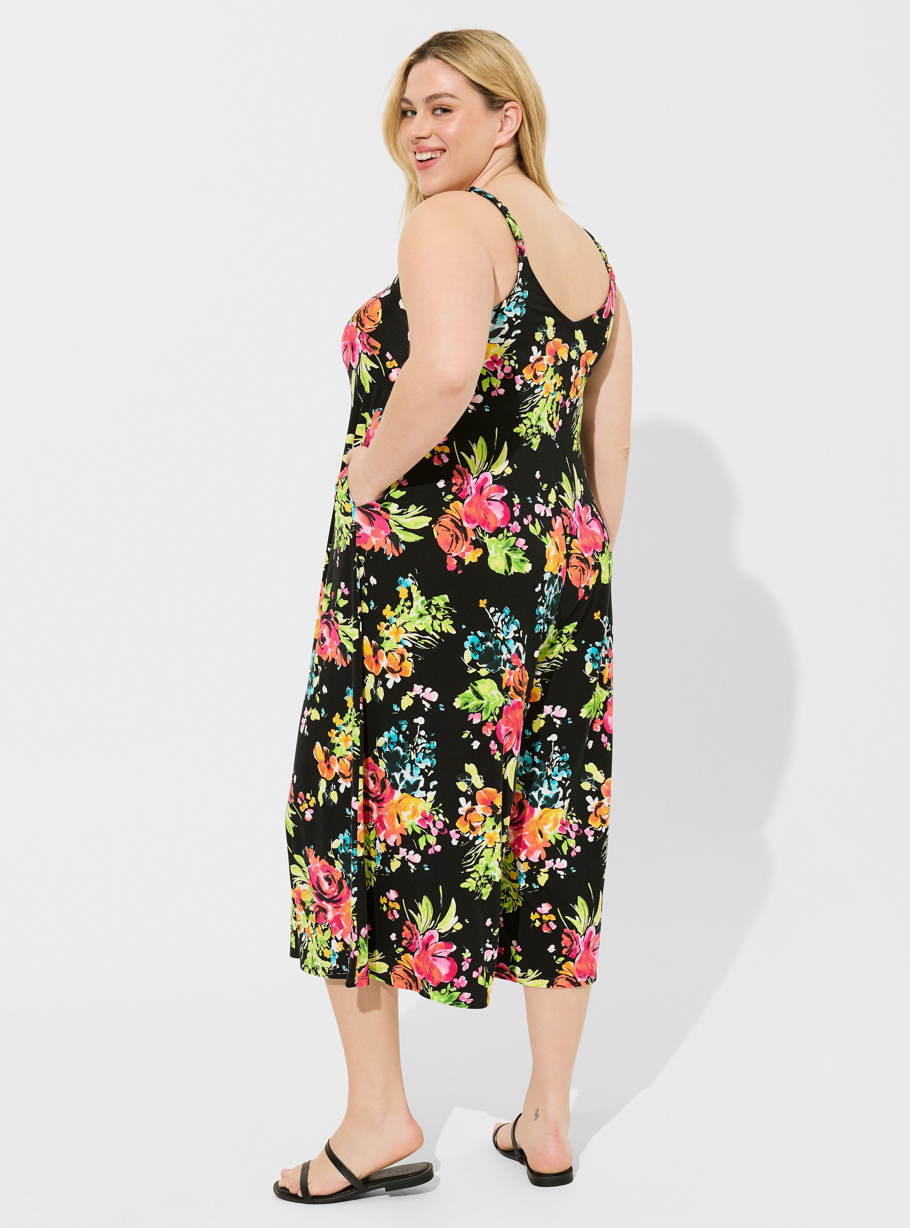 Torrid floral hot sale jumpsuit