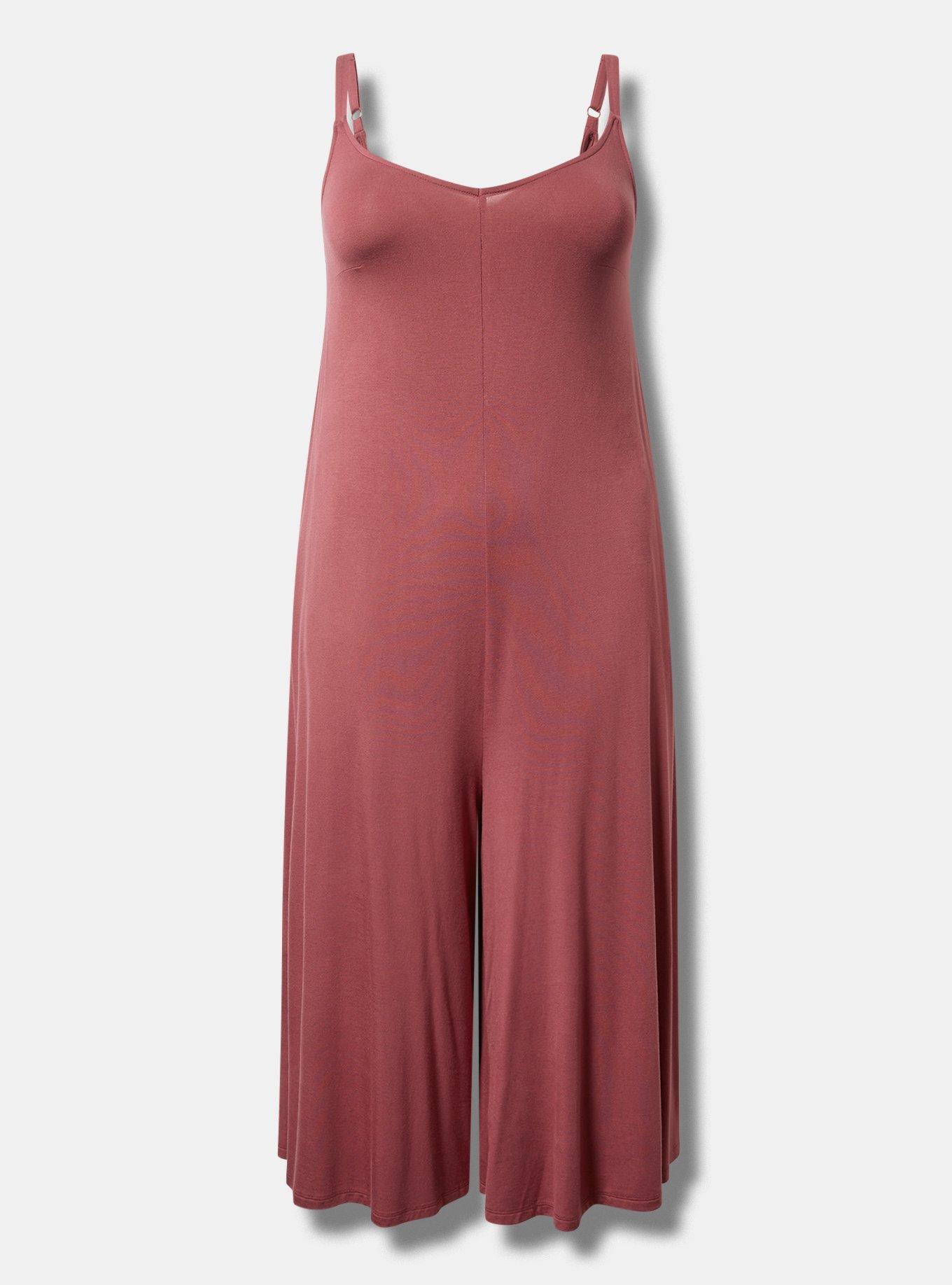 Plus Size Super Soft Culotte Jumpsuit Torrid