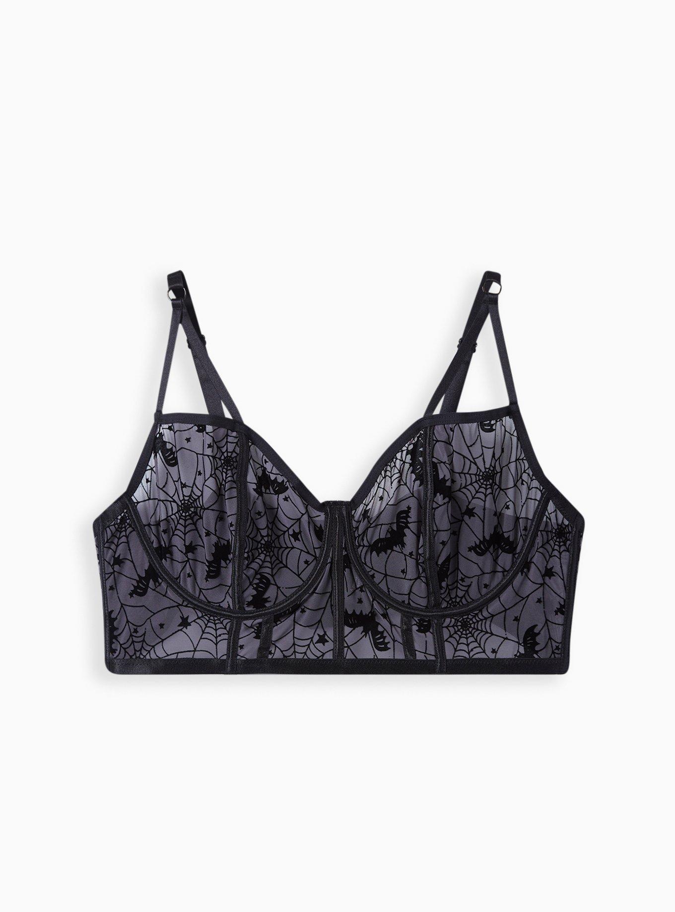 VS vintage strappy side cutout store bralette