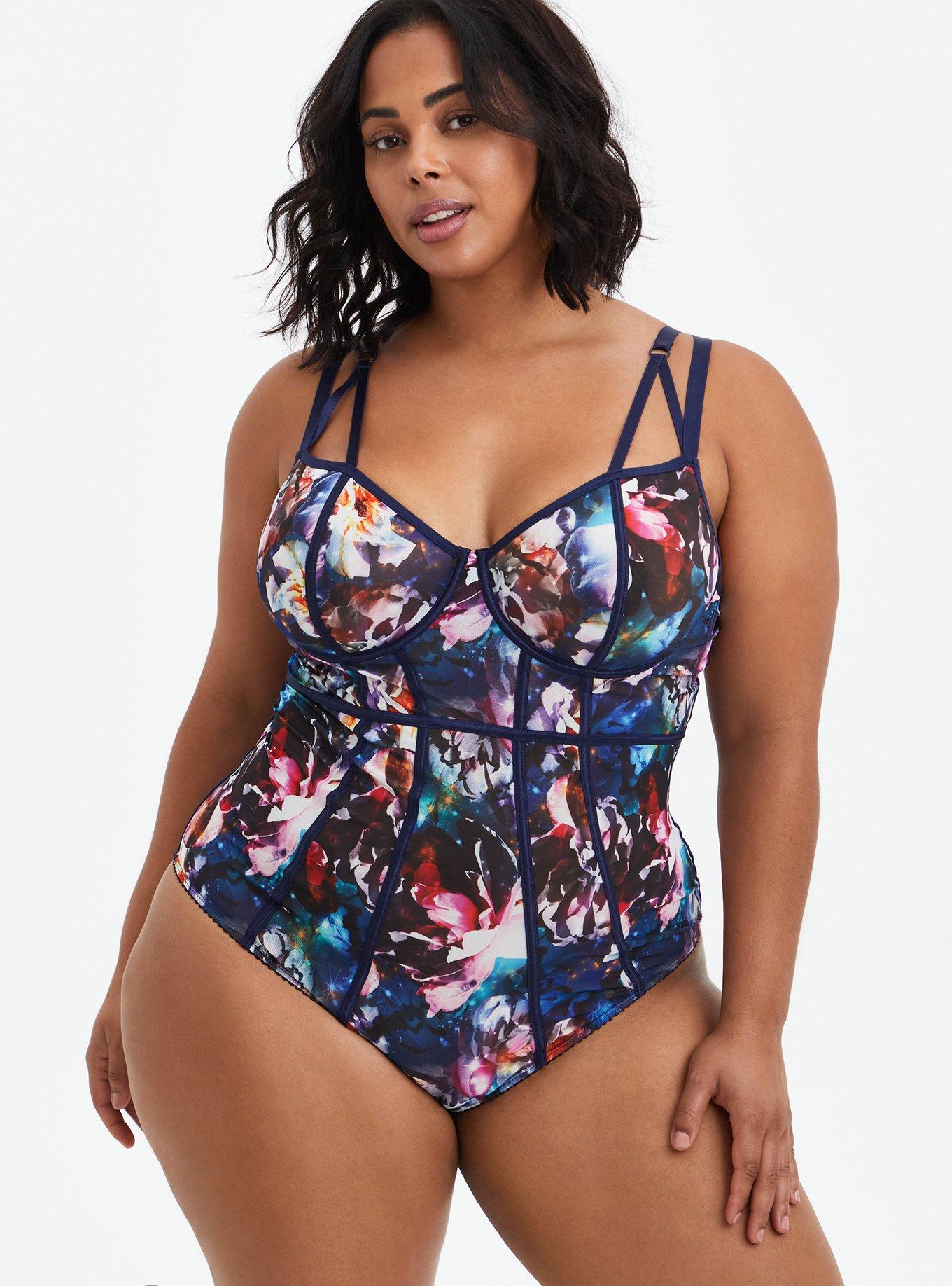 Torrid galaxy hot sale bathing suit