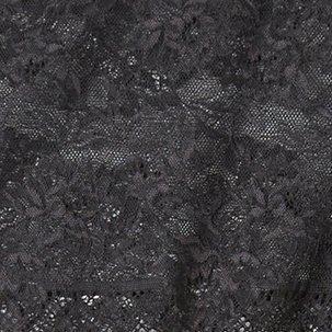 Fleur Lace Mid-Rise Cheeky Panty, BLACK, swatch