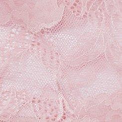 Floral Lace Mid-Rise Cheeky Mini Lattice Back Panty, HAZY MAUVE, swatch