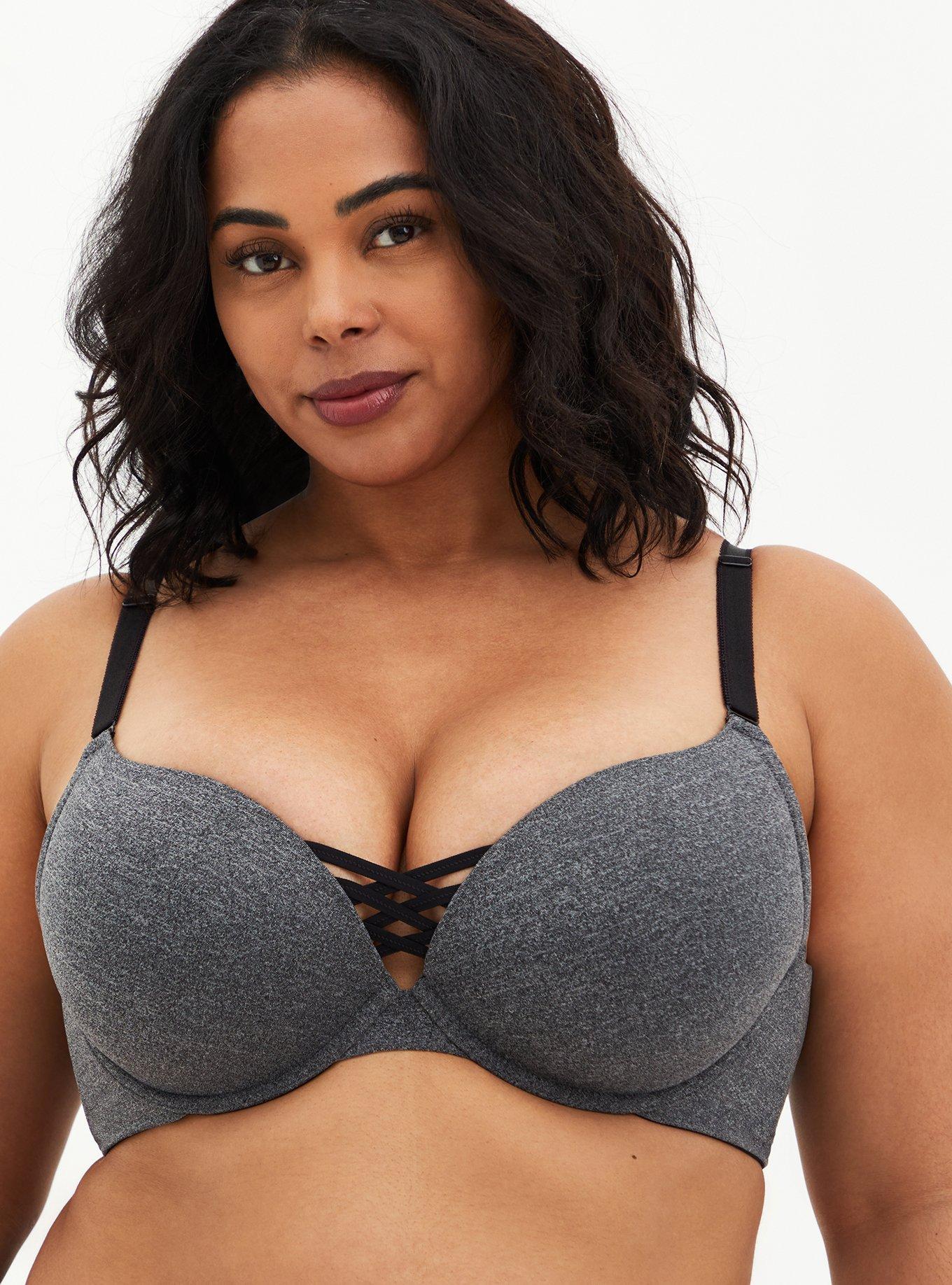 Thickening cup plus size bra push up Small breast size code bras