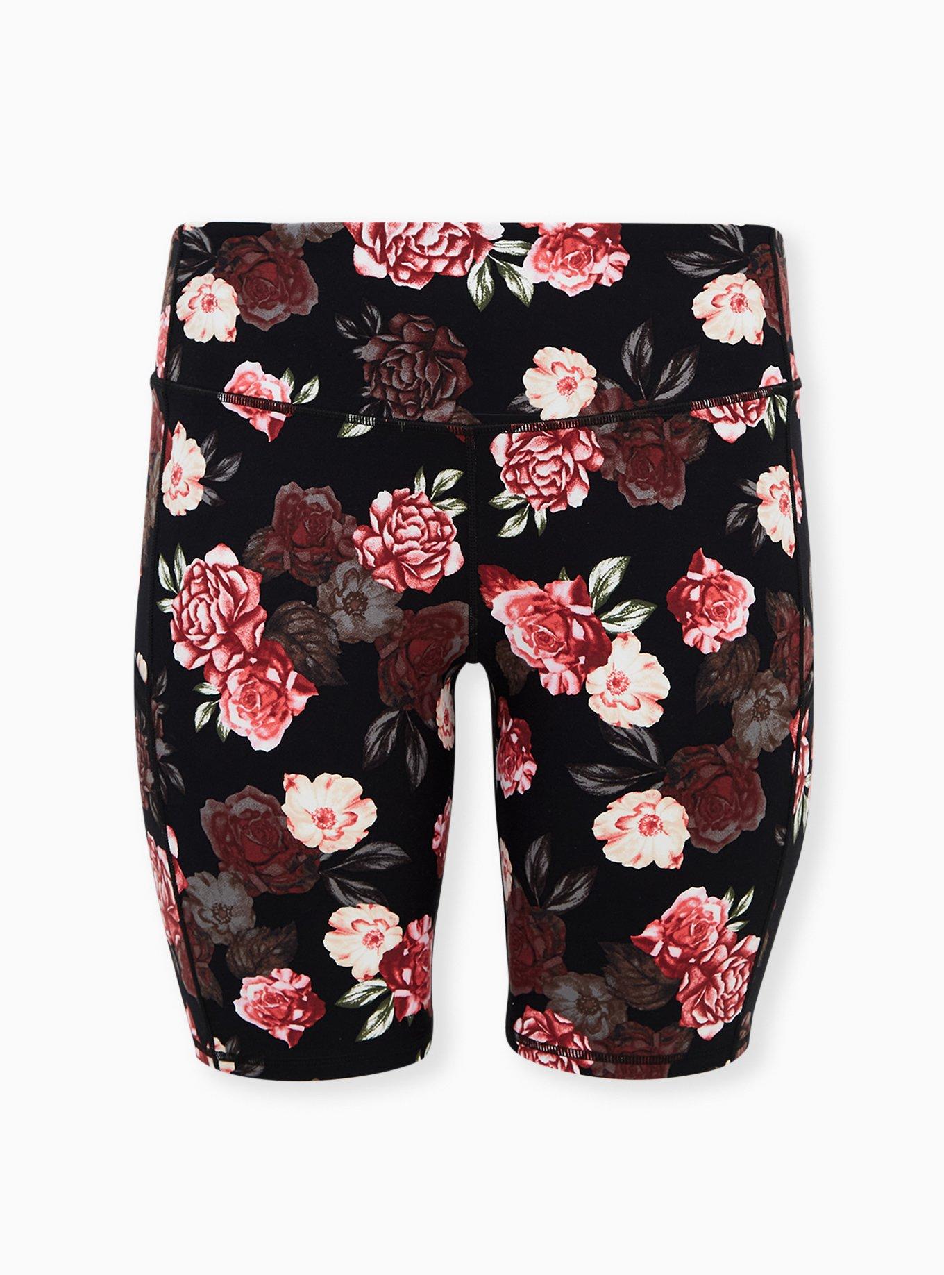 Performance Core 9 Inch Active Bike Short, FLORAL PINK, hi-res