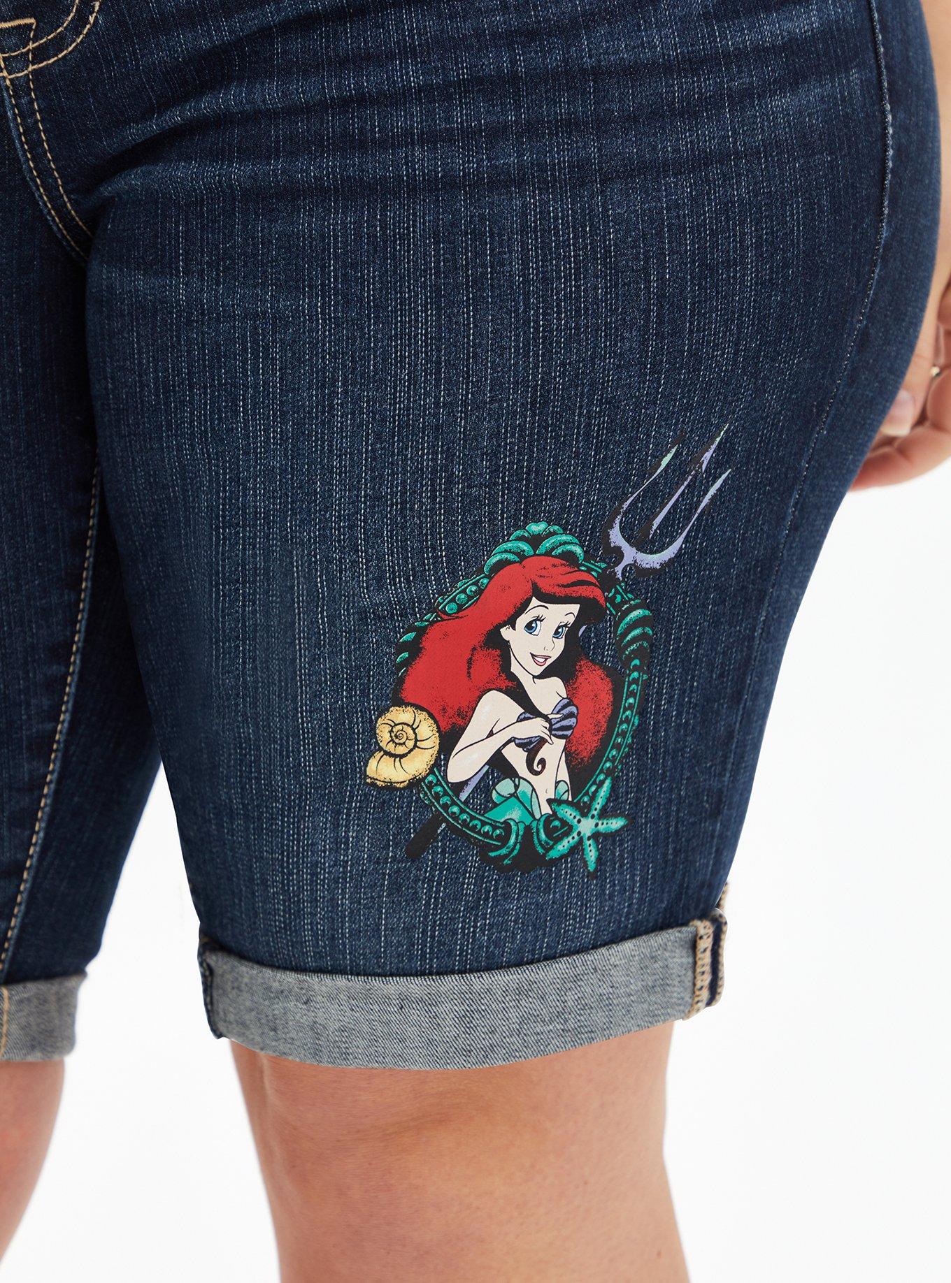 Disney The Little Mermaid Bermuda Short, TROUBADOUR, alternate