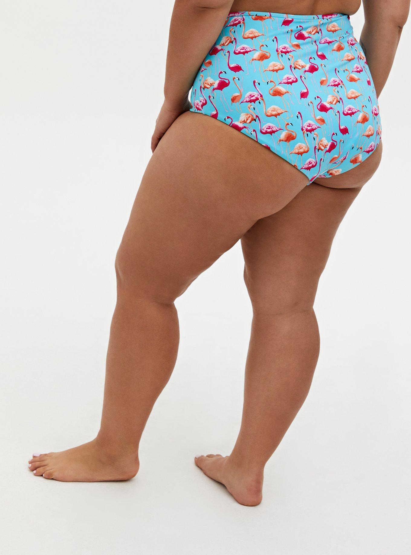 Torrid store flamingo swimsuit