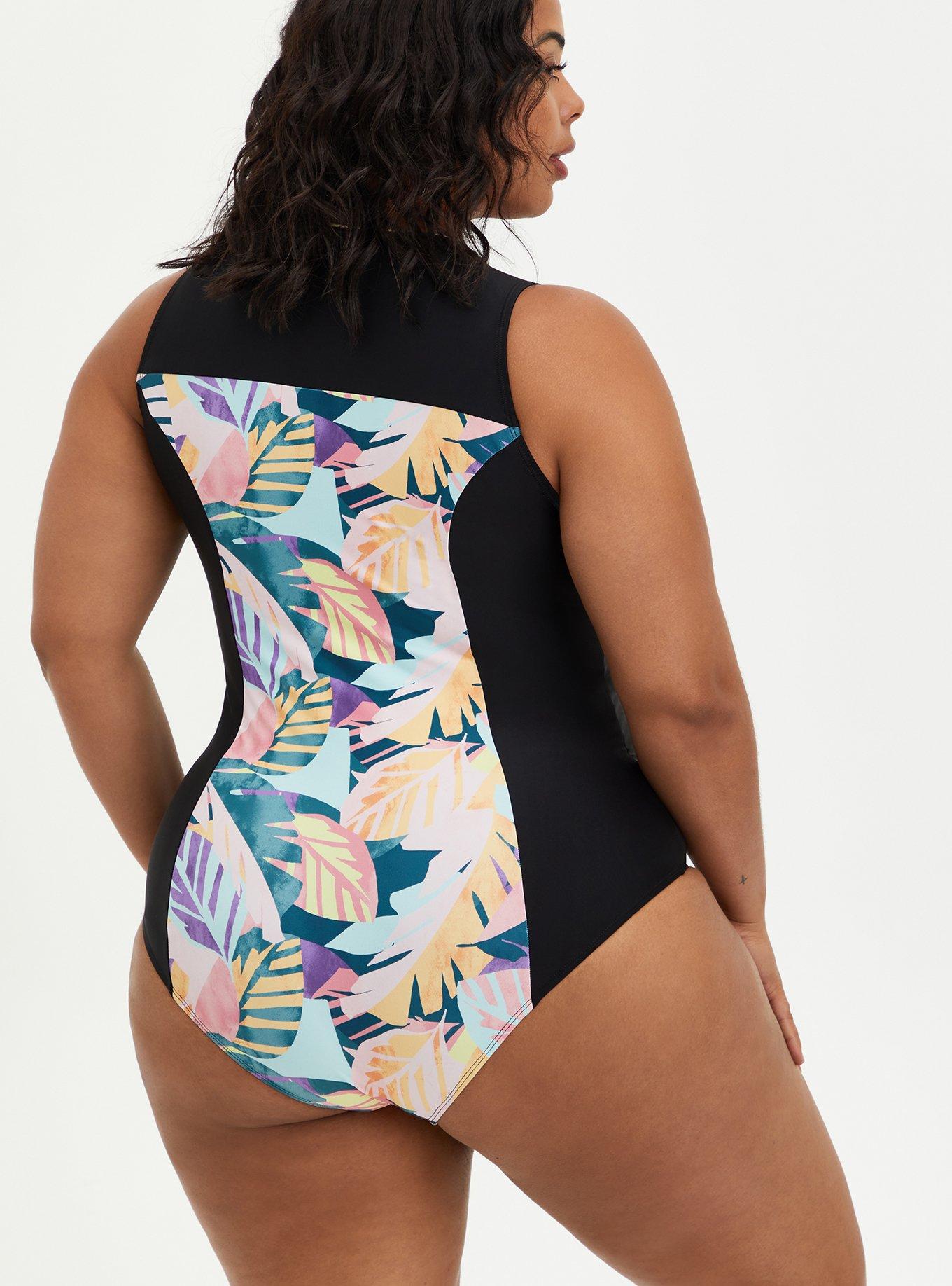 Rash Guard Swimsuit One Piece Plus Size, Sports Swimsuits Women