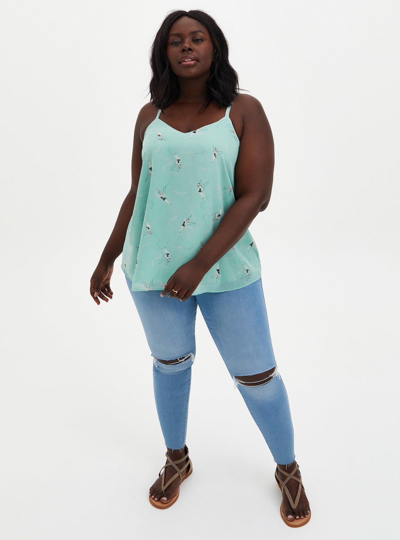 Sophie Chiffon Swing Cami  Plus size tank tops, Top outfits, African print  clothing