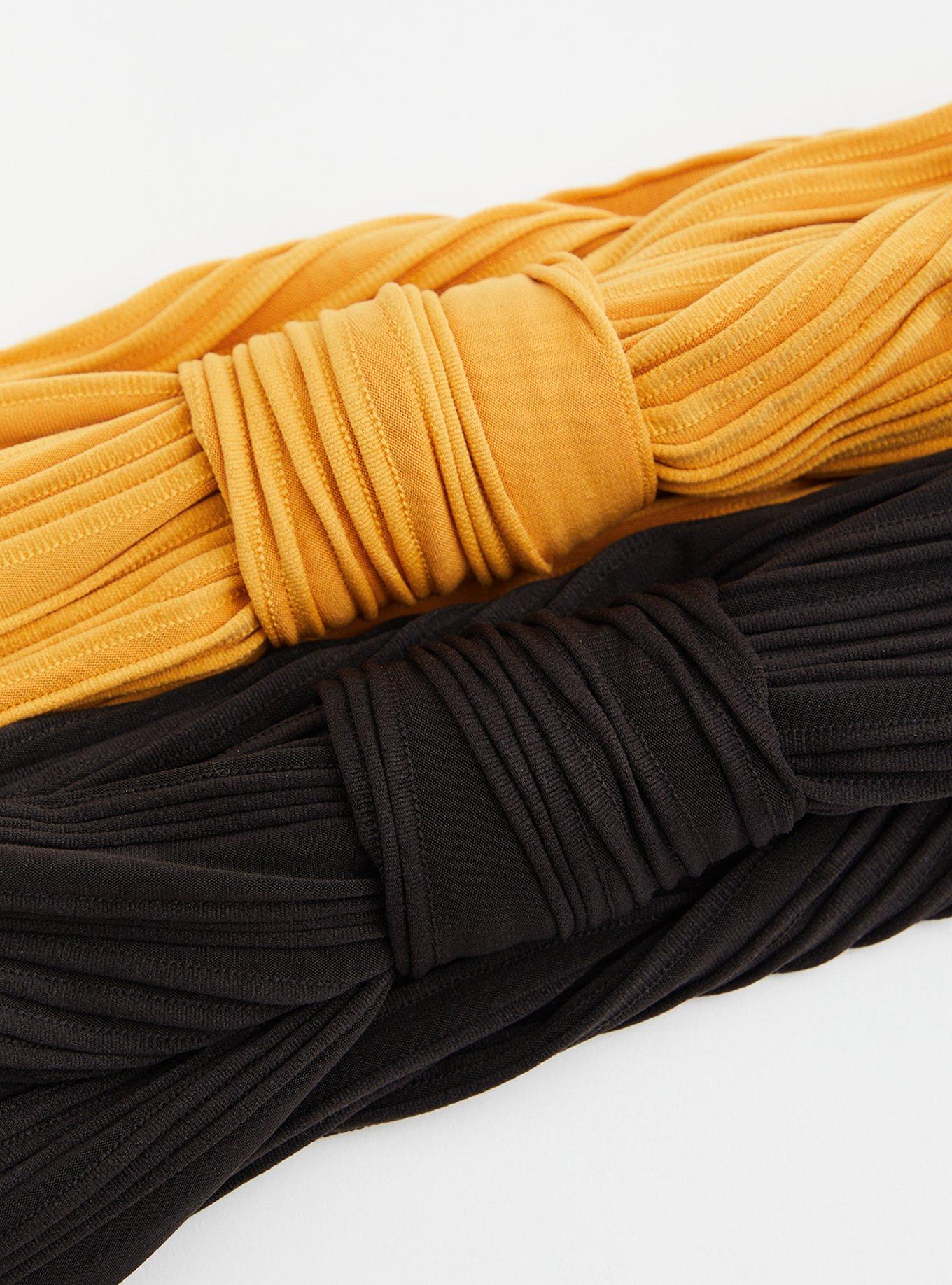 R7 Knotted Headband in Mustard 119 main image 1
