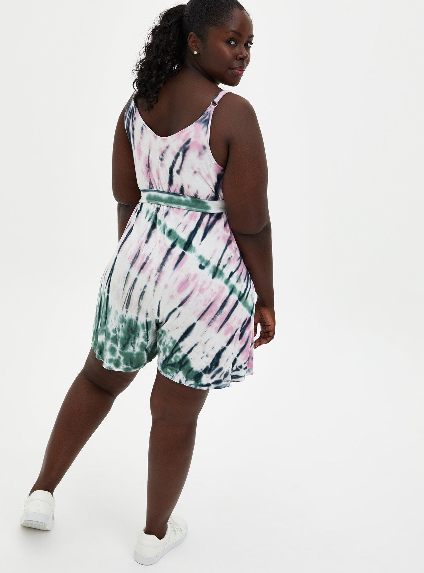 Plus size tie outlet dye