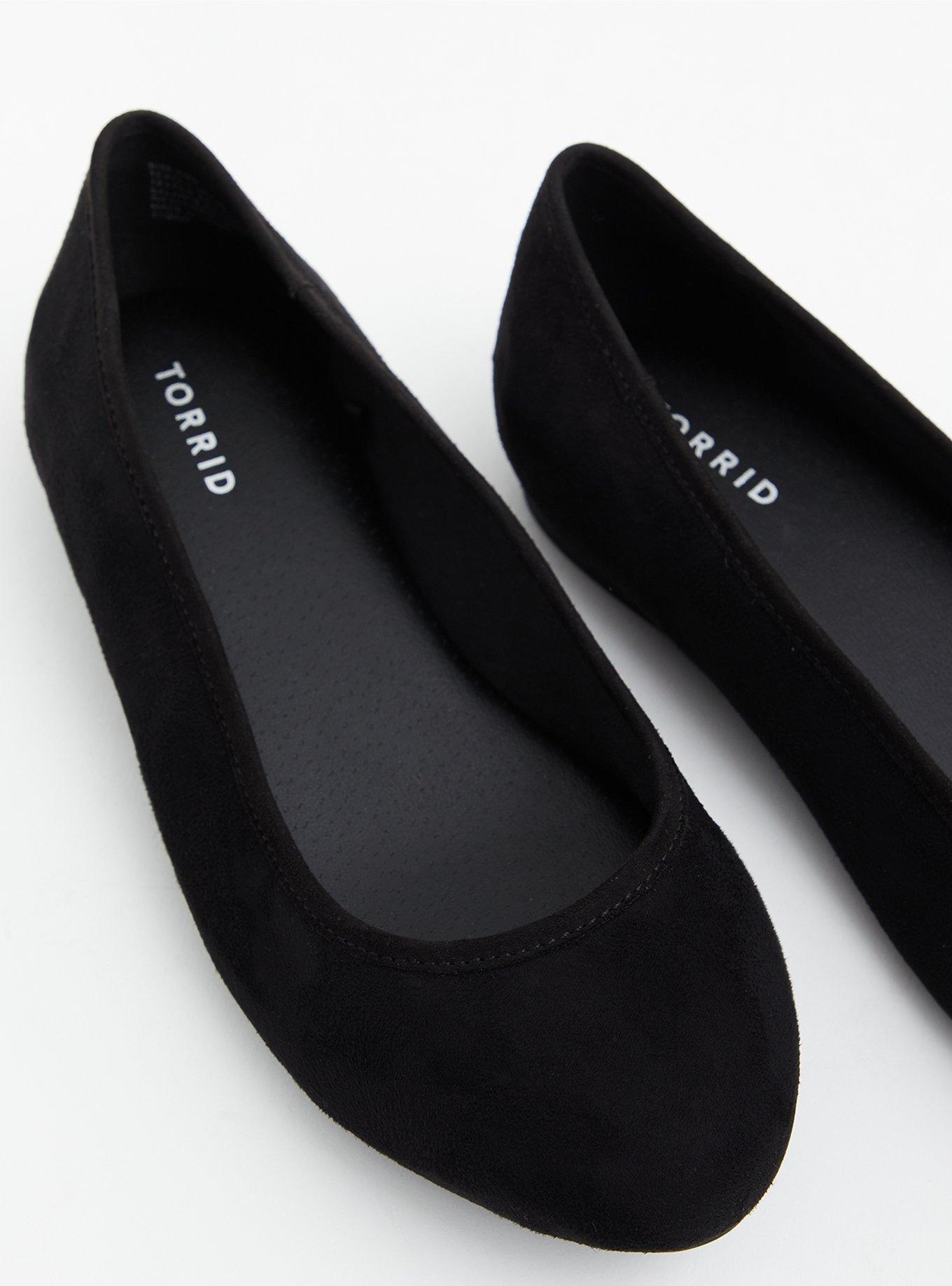 Ballet Flat (WW), BLACK, alternate