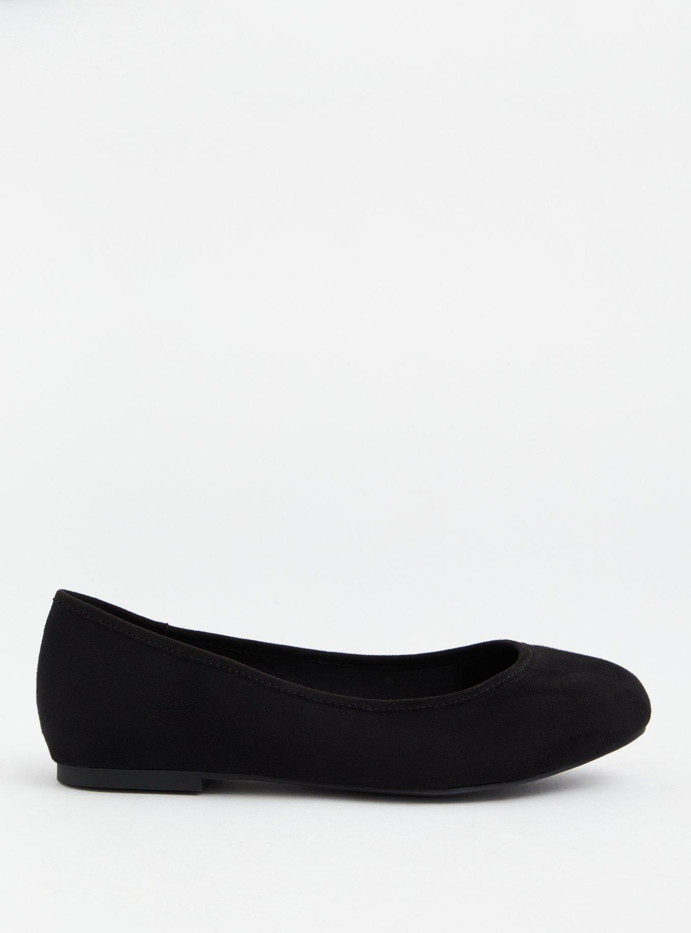 Ballet Flat (WW), BLACK, alternate
