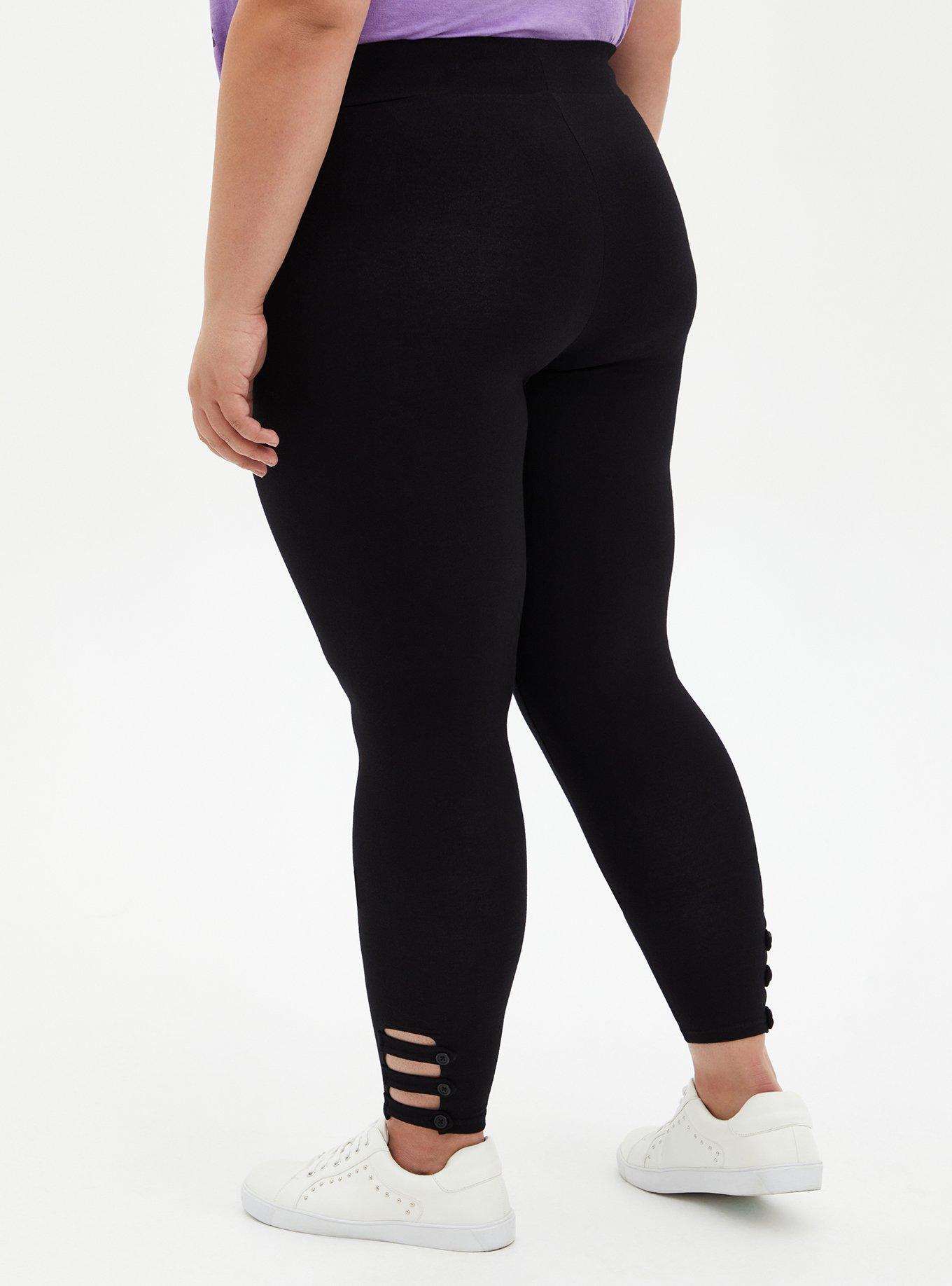 NEW Women's Workout Leggings w/Lattice Ankle Detailing S, M, L