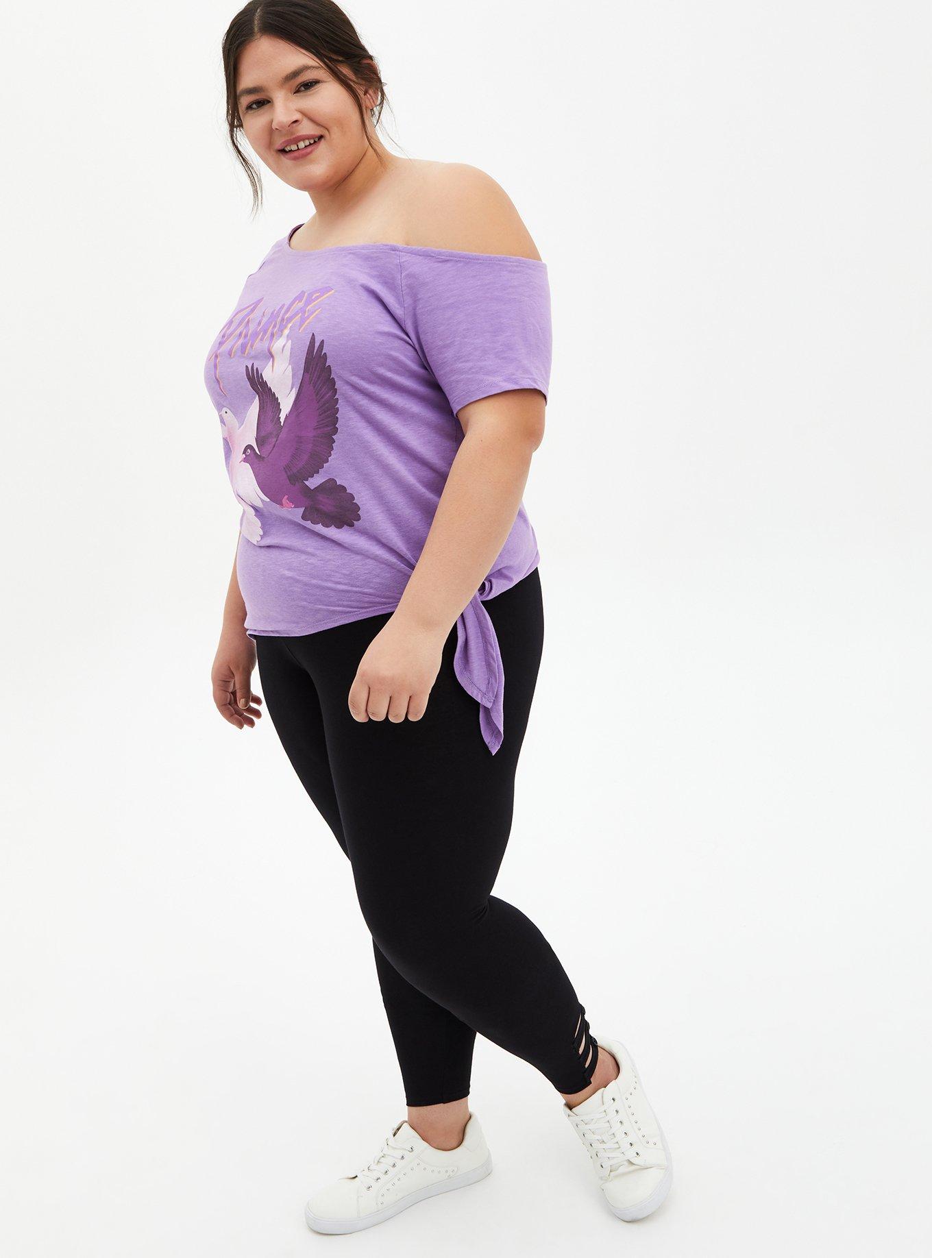 Premium Legging - Lattice Ankle With Button Black, BLACK, alternate