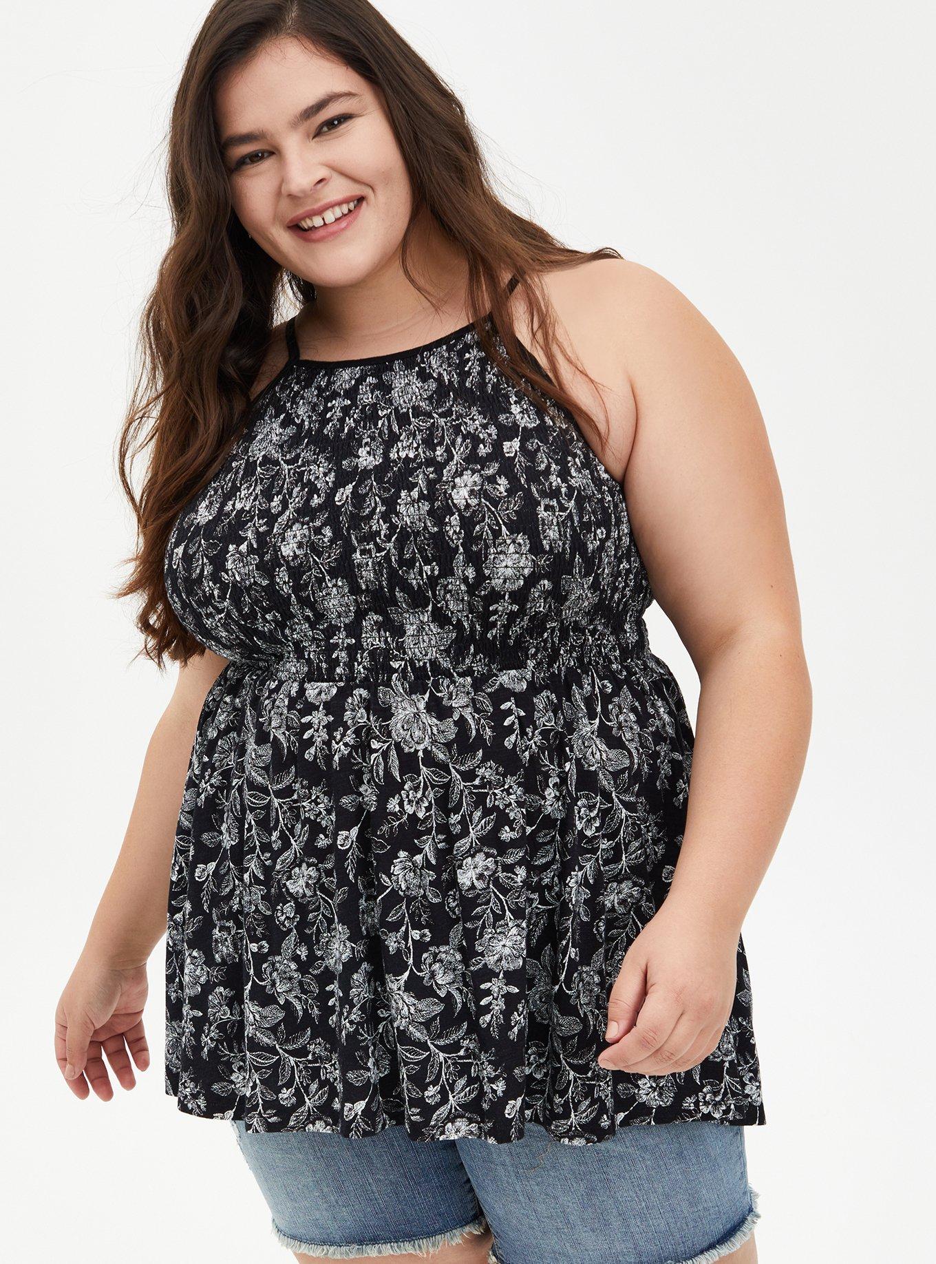 Torrid dressy outlet tops