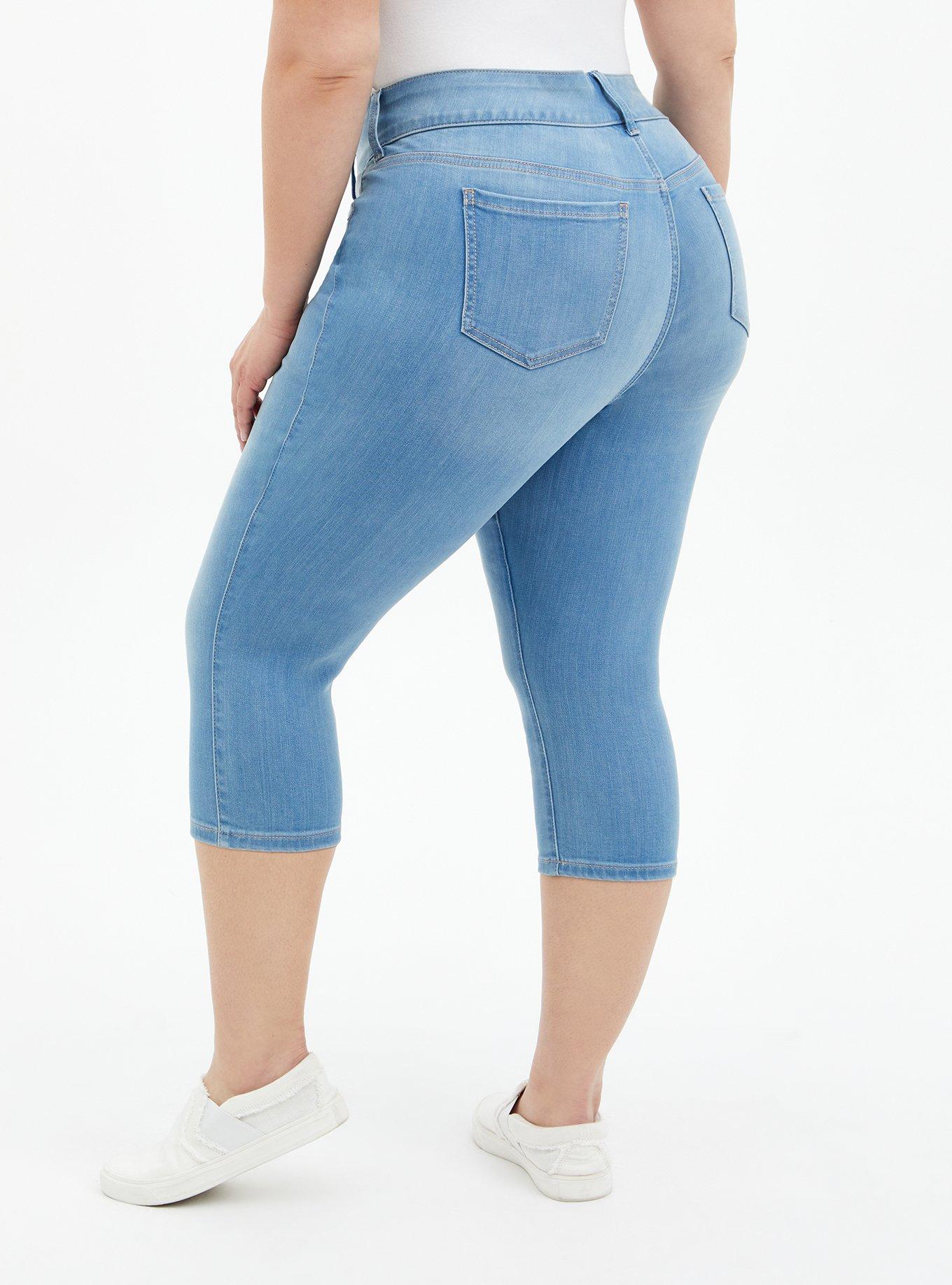 Torrid best sale capri jeans