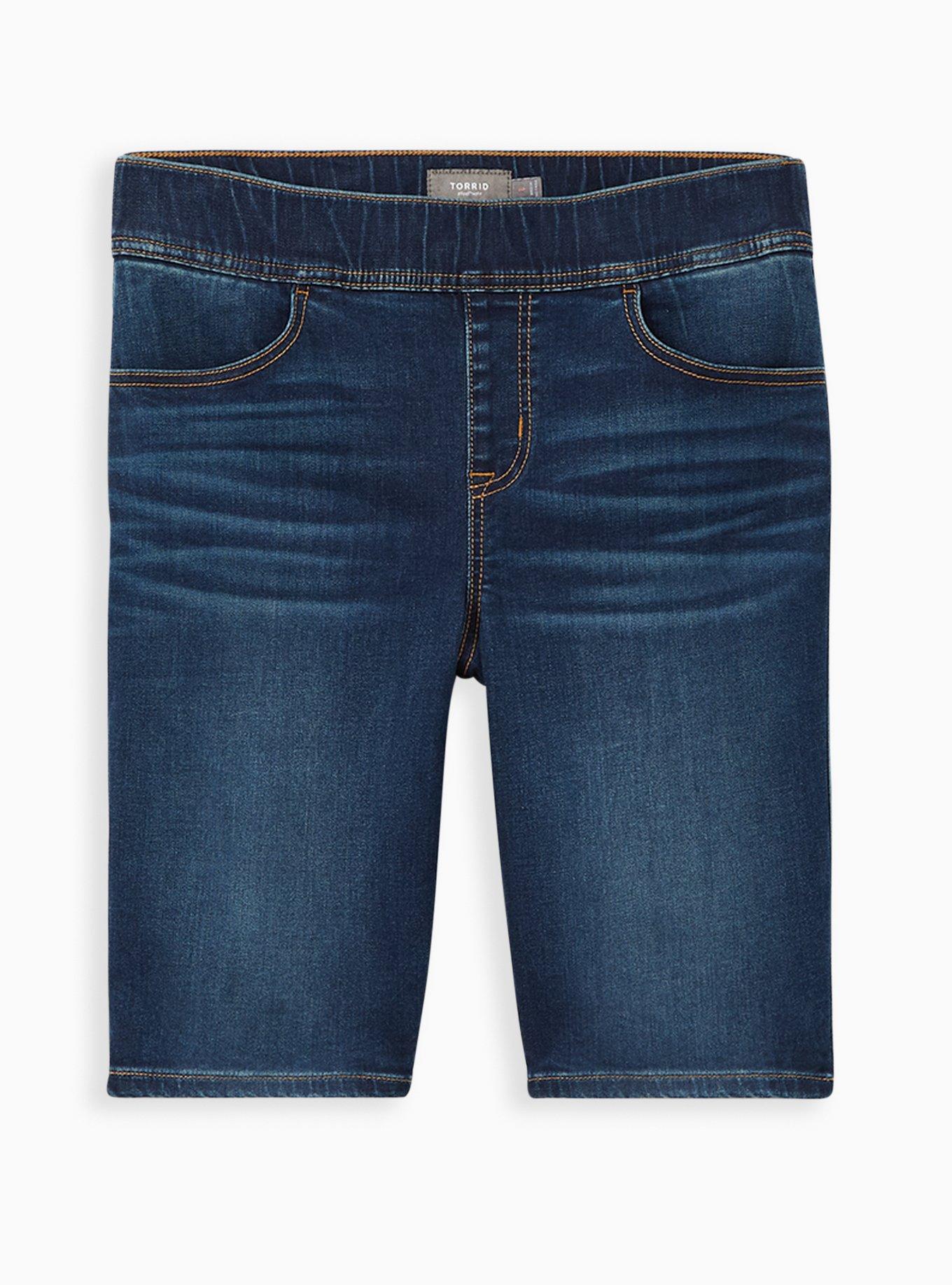 Bermuda Lean Jean Super Soft High-Rise Short, HYDROSPHERE, hi-res