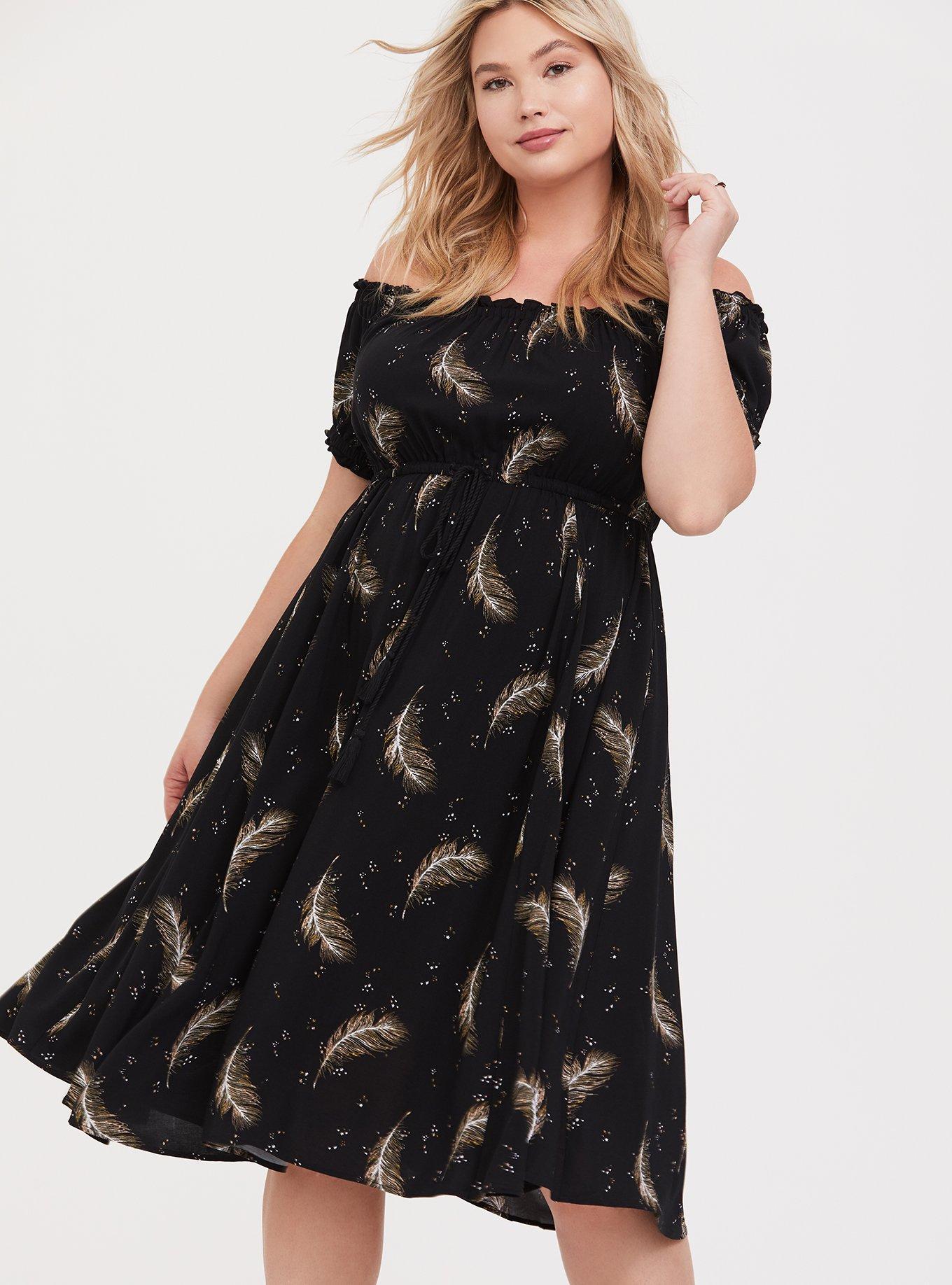 Torrid on sale feather dress