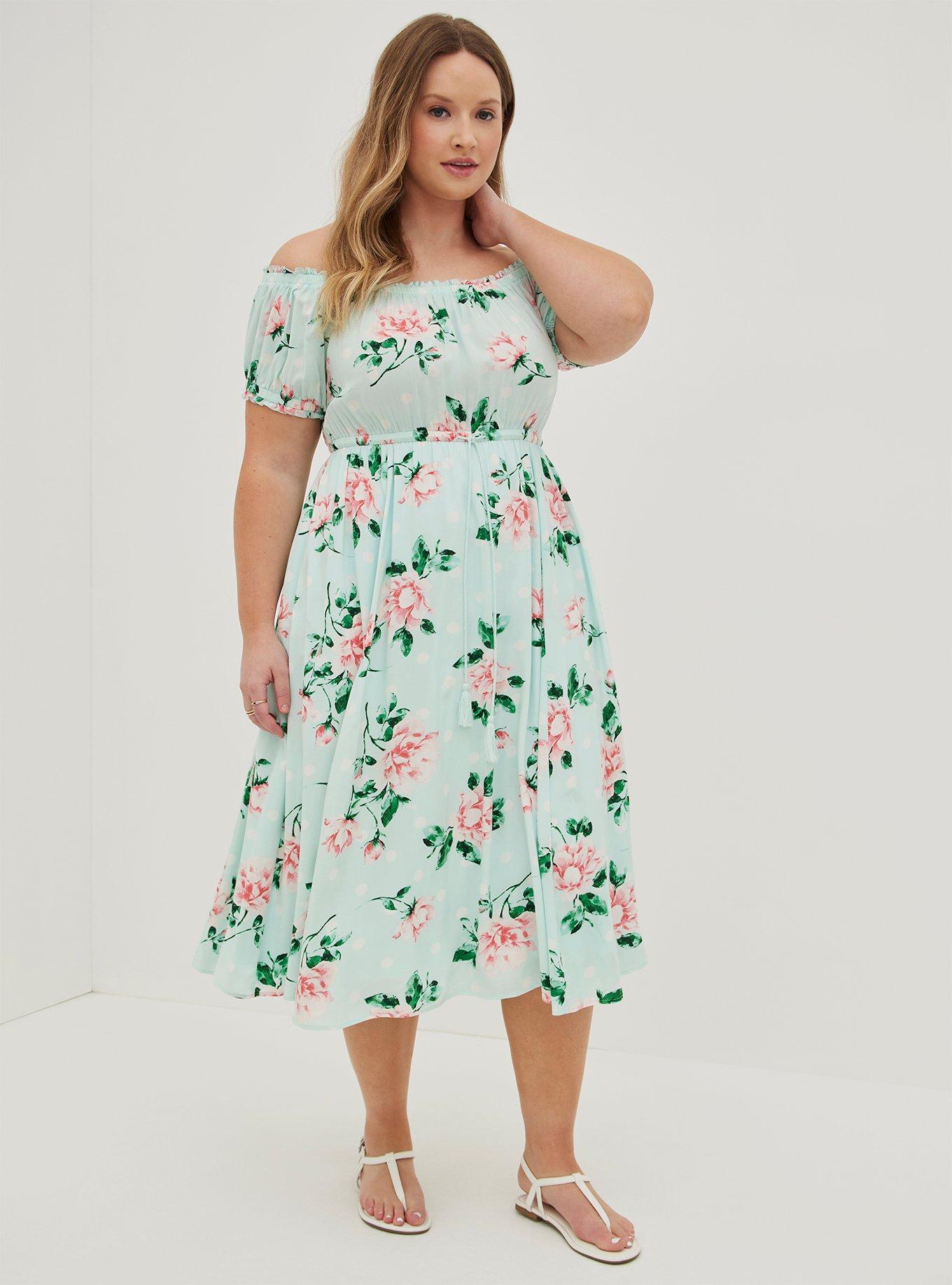 Torrid challis outlet dress