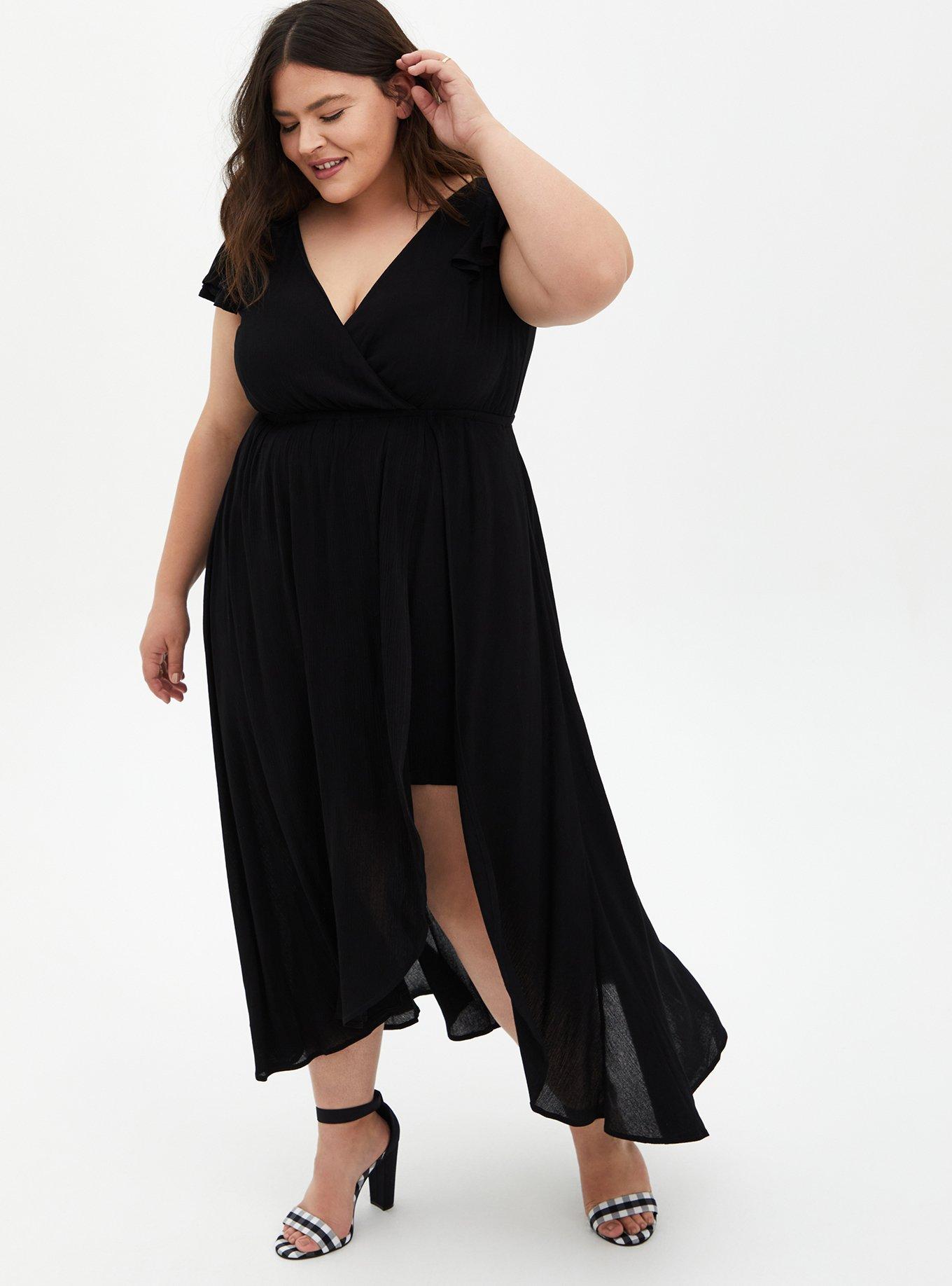 Plus Size - Maxi Mesh Bustier Dress - Torrid