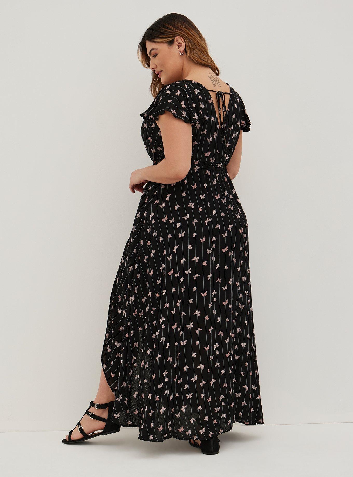 Maxi walk through outlet dress