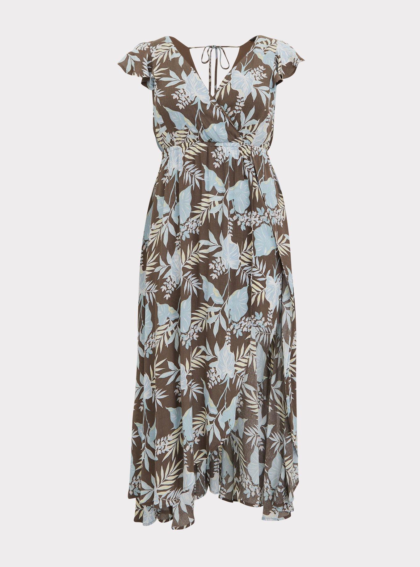 Maxi walk through dress deals